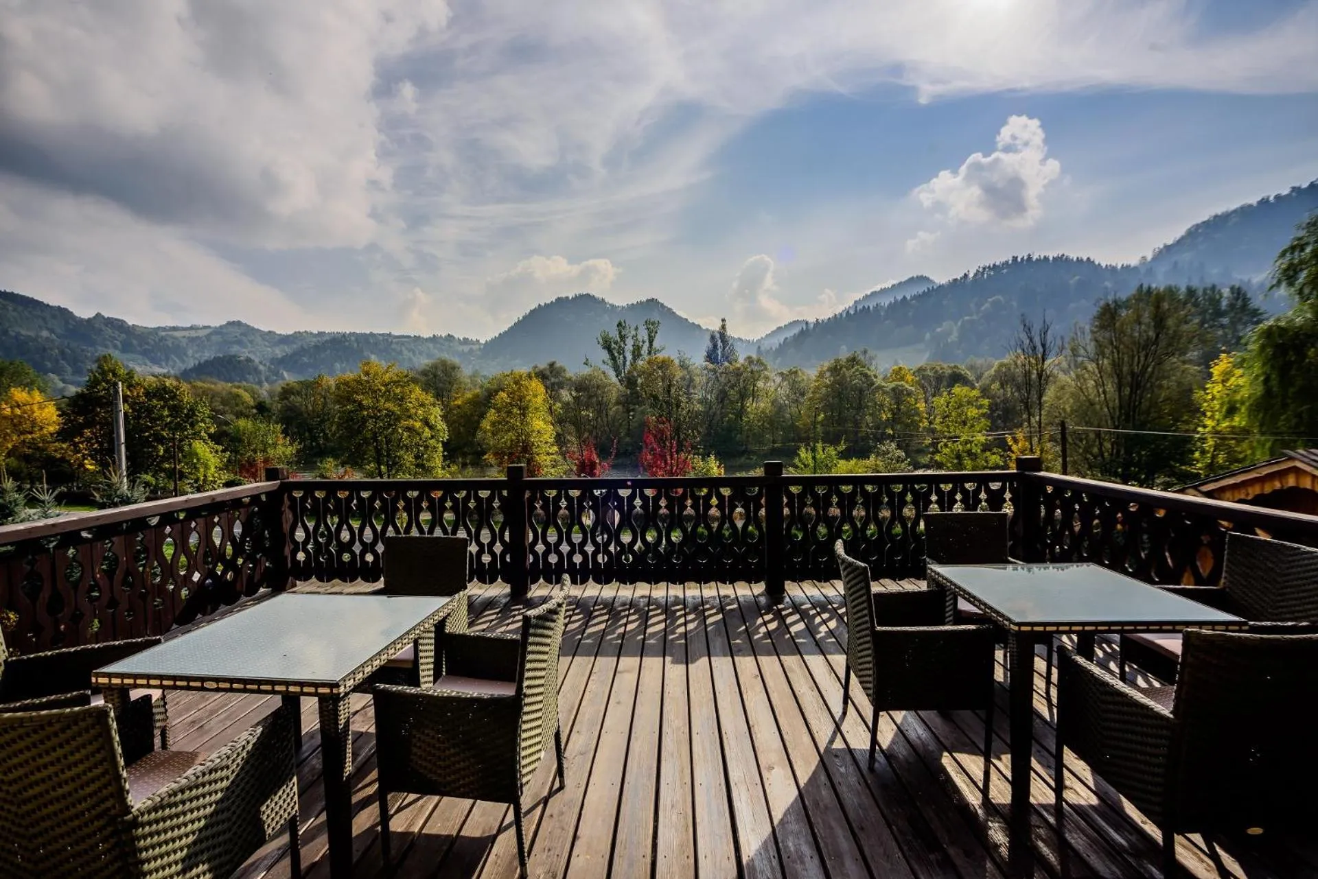 Balcony/Terrace in Hotel Smile Pieniny