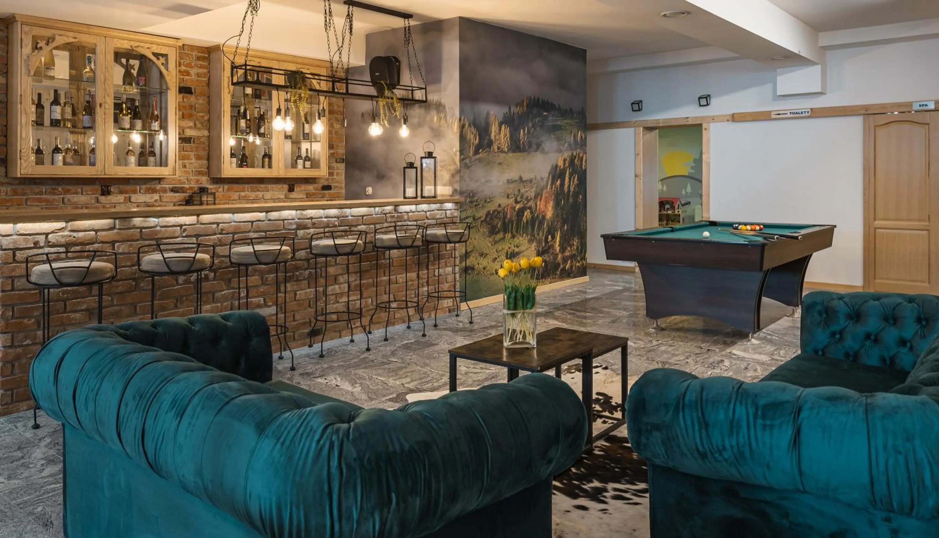 Billiard in Hotel Smile Pieniny