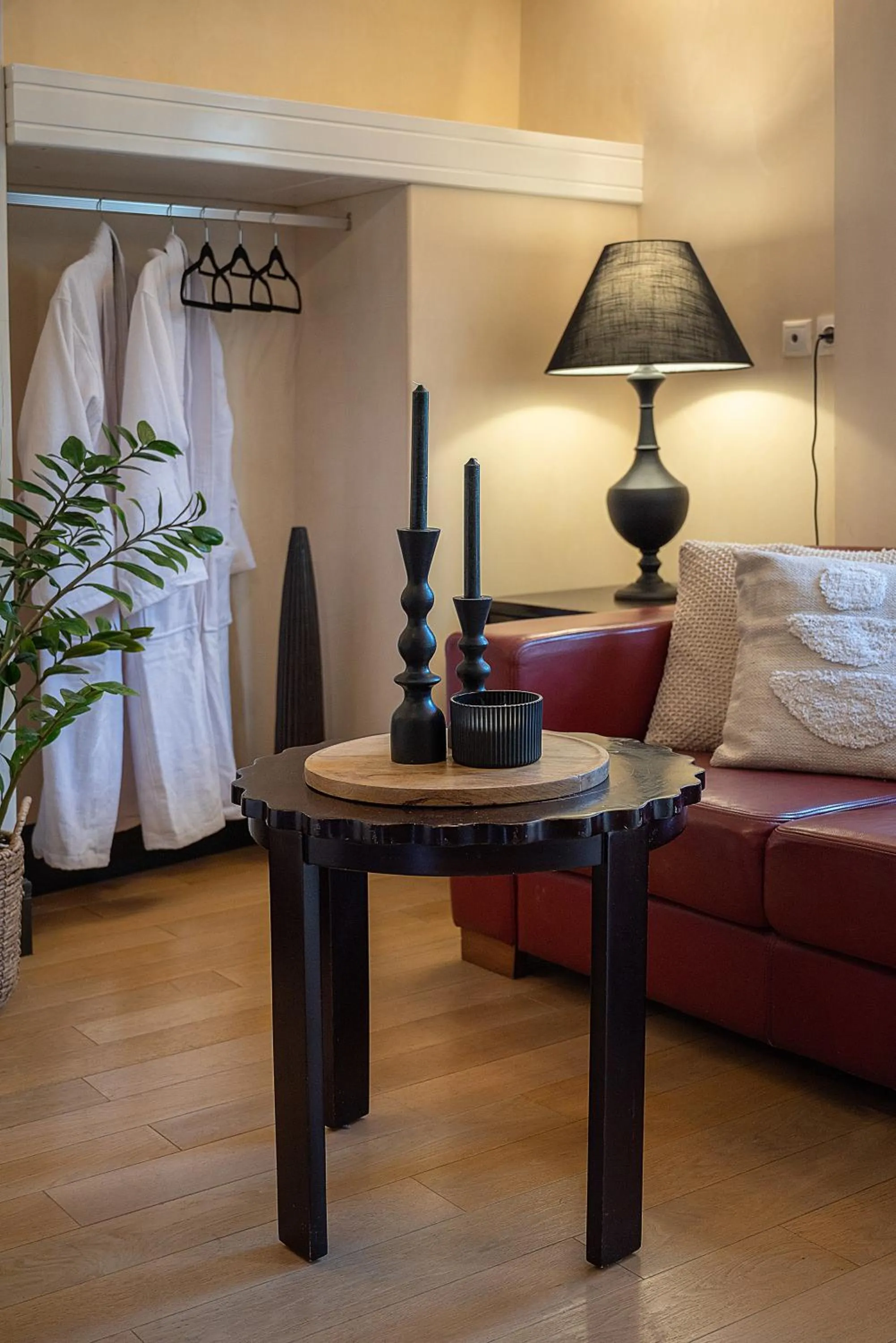 Living room in Vranas Ambiance Hotel