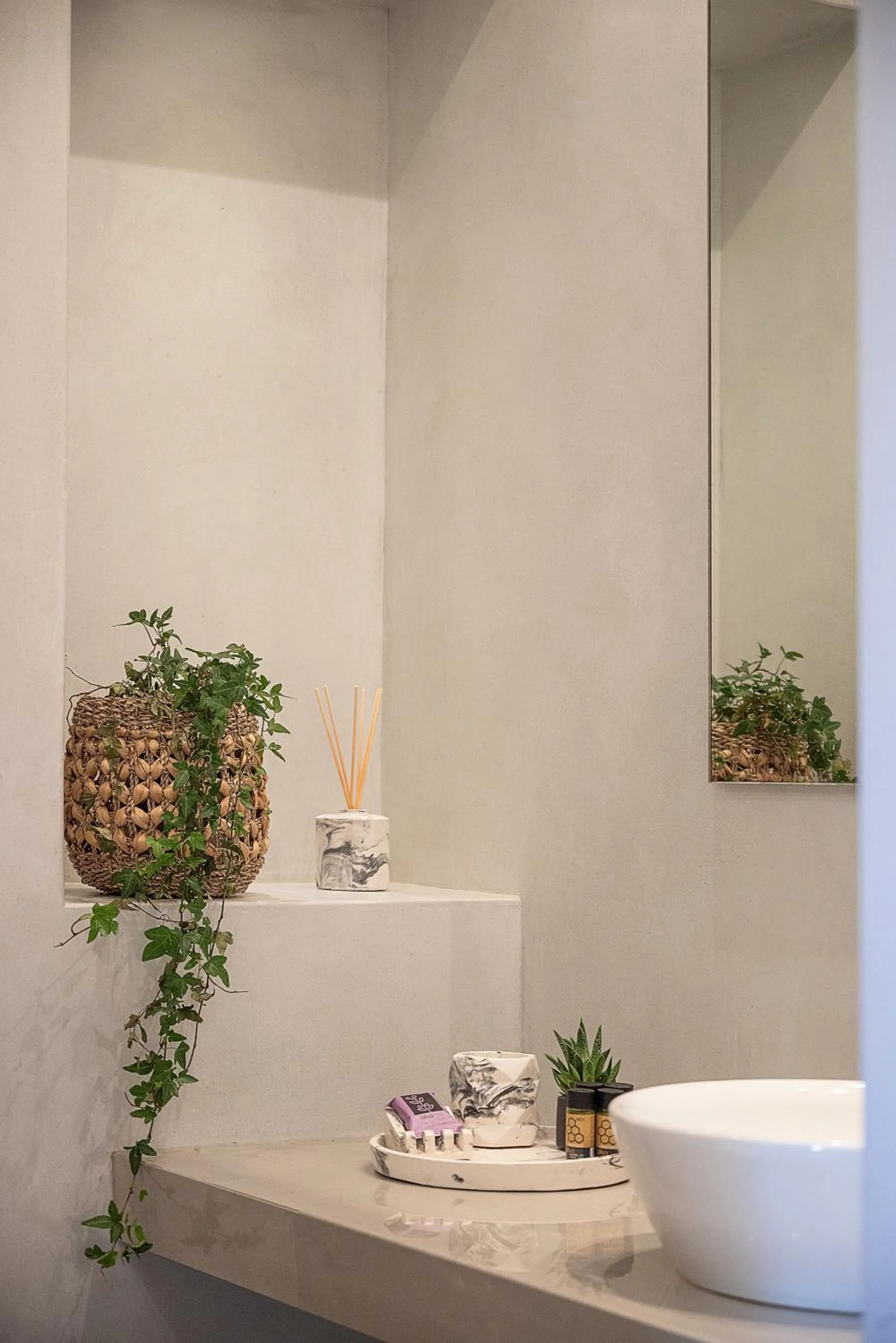 Bathroom in Vranas Ambiance Hotel