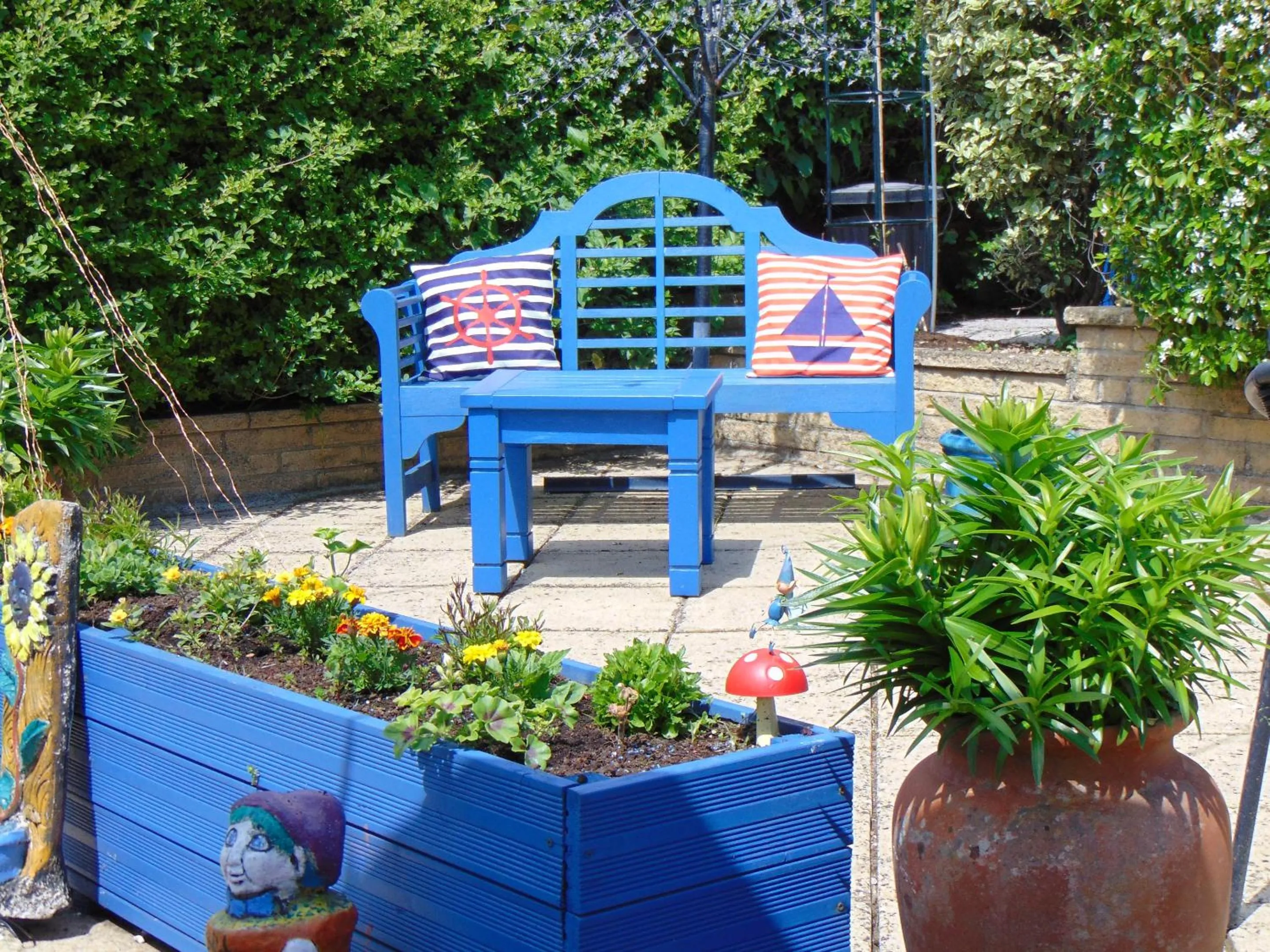 Garden in Seacroft Guest House