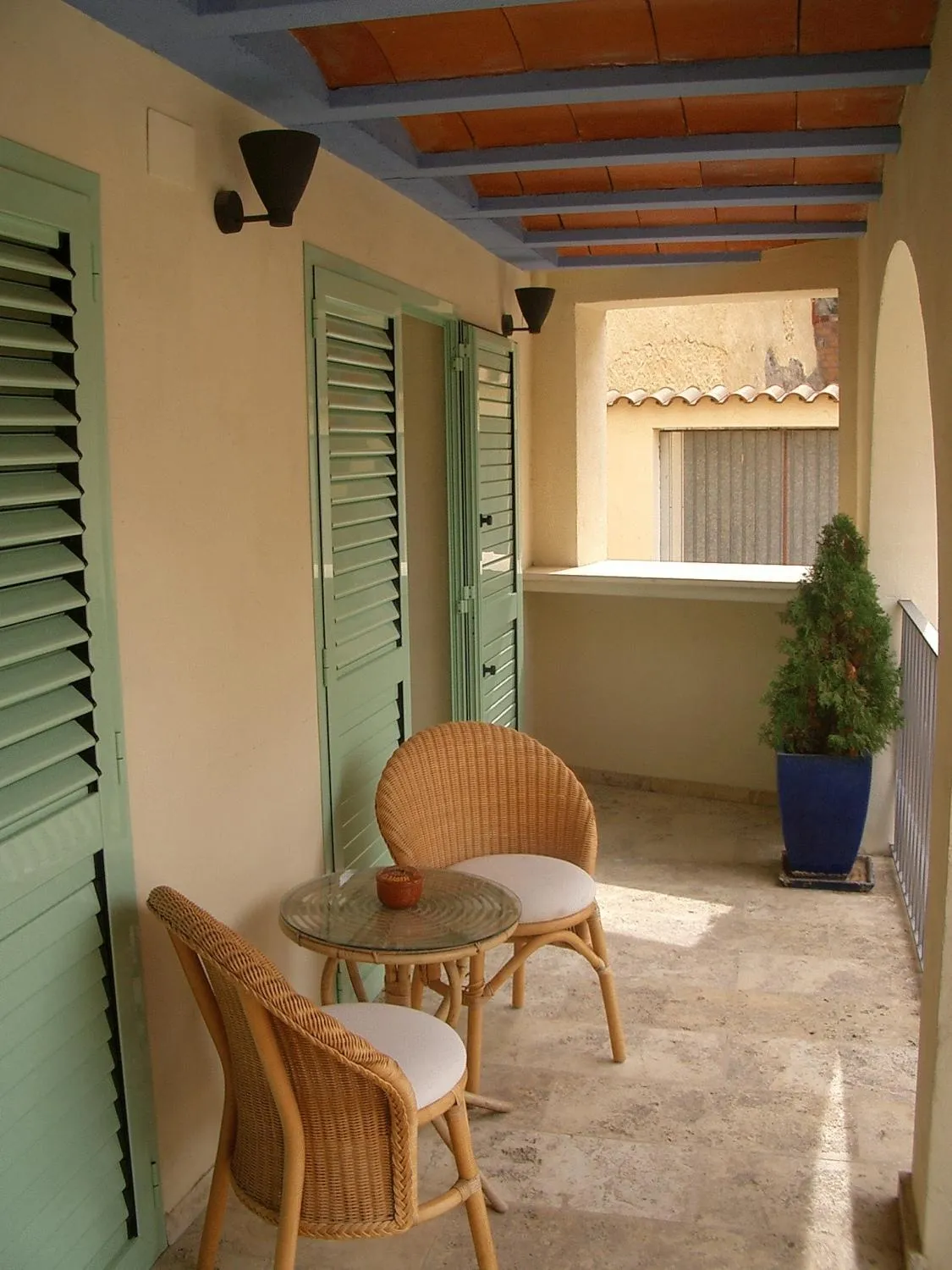 Balcony/Terrace in Hotel Rural El Pilaret