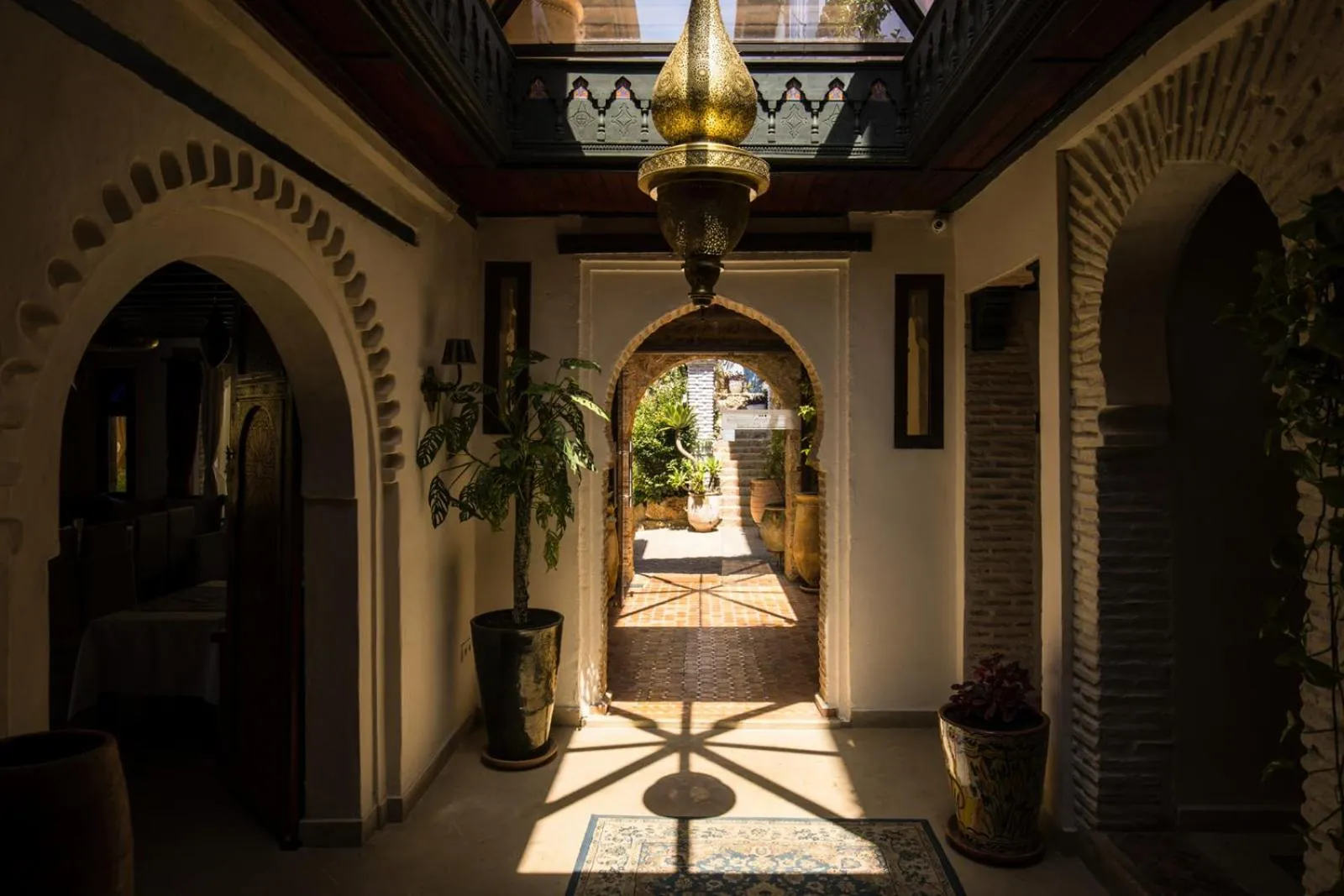 Lobby or reception in Dar Echchaouen Maison d'Hôtes & Riad
