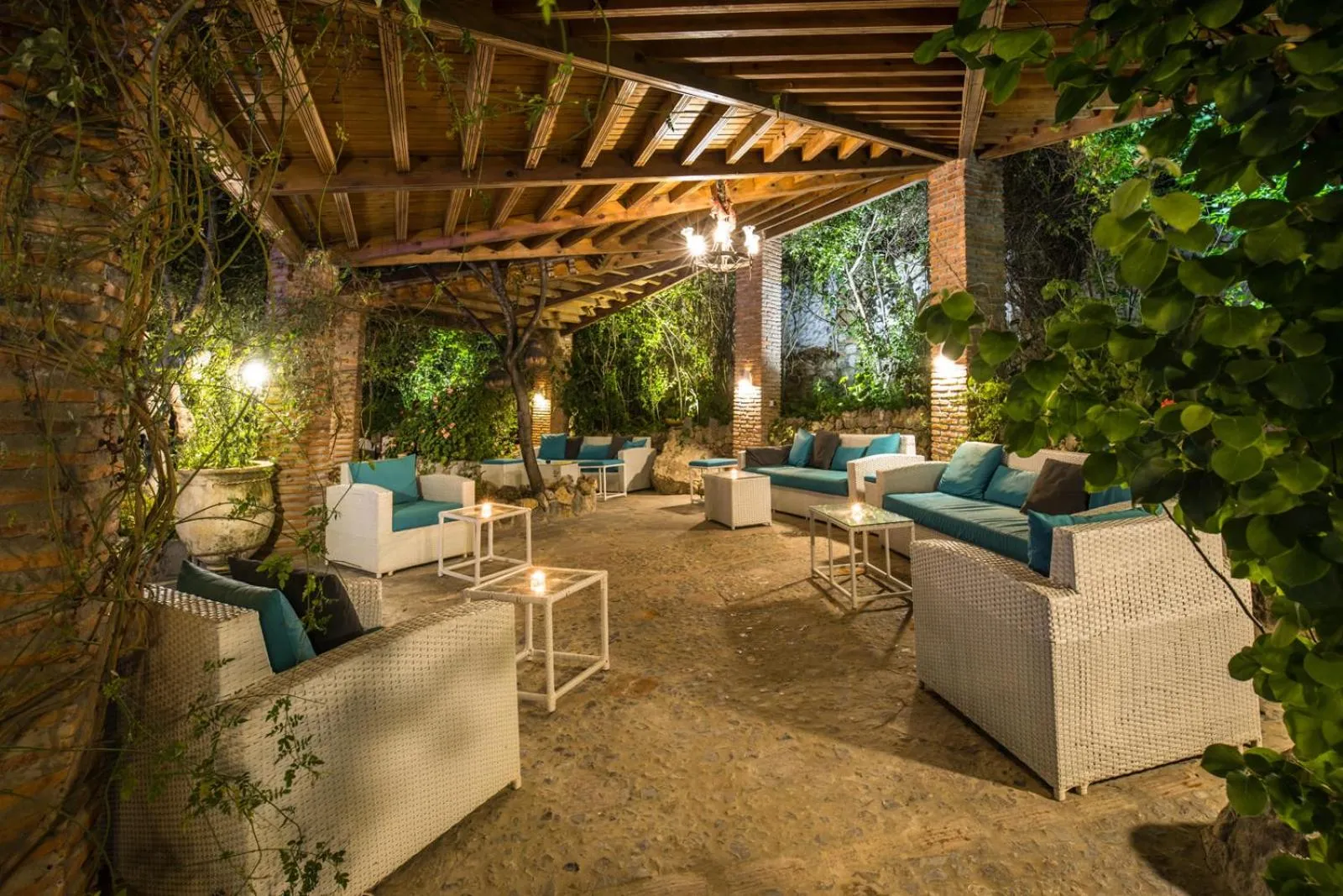 Patio in Dar Echchaouen Maison d'Hôtes & Riad