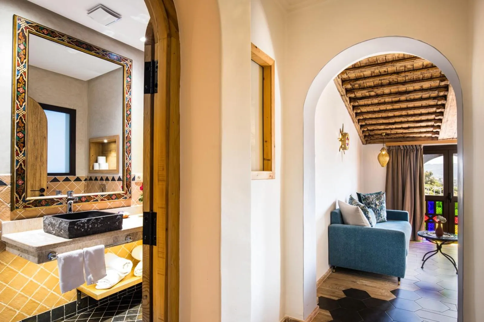 Bathroom in Dar Echchaouen Maison d'Hôtes & Riad
