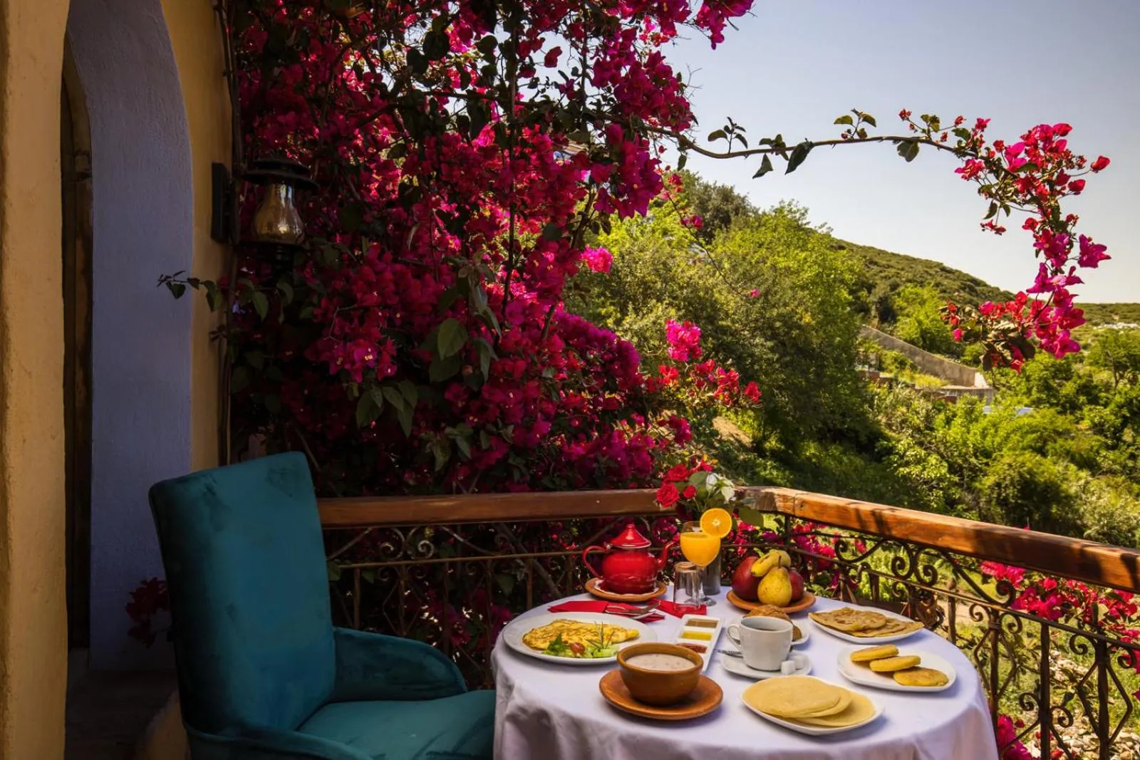 Food in Dar Echchaouen Maison d'Hôtes & Riad