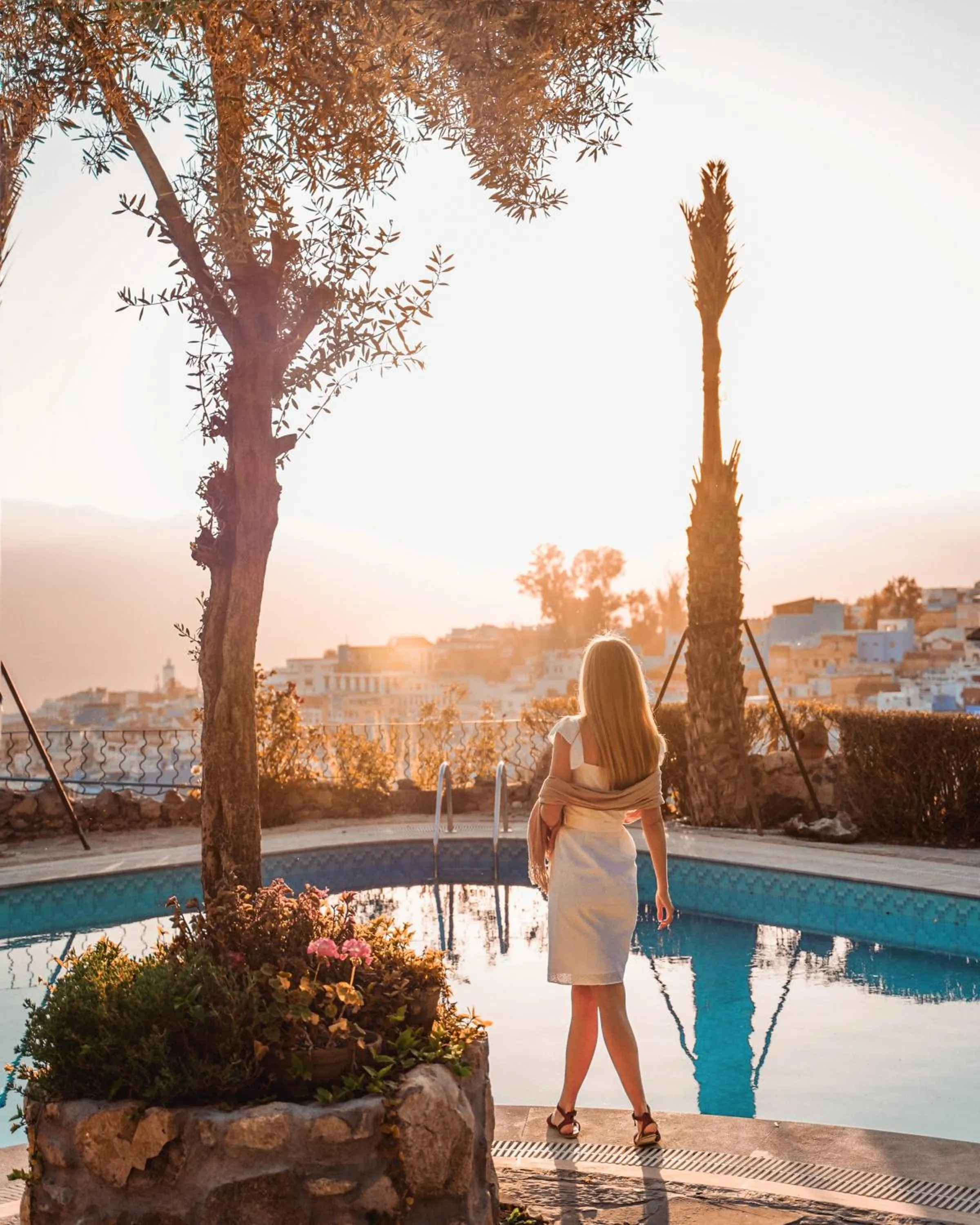 Swimming pool in Dar Echchaouen Maison d'Hôtes & Riad