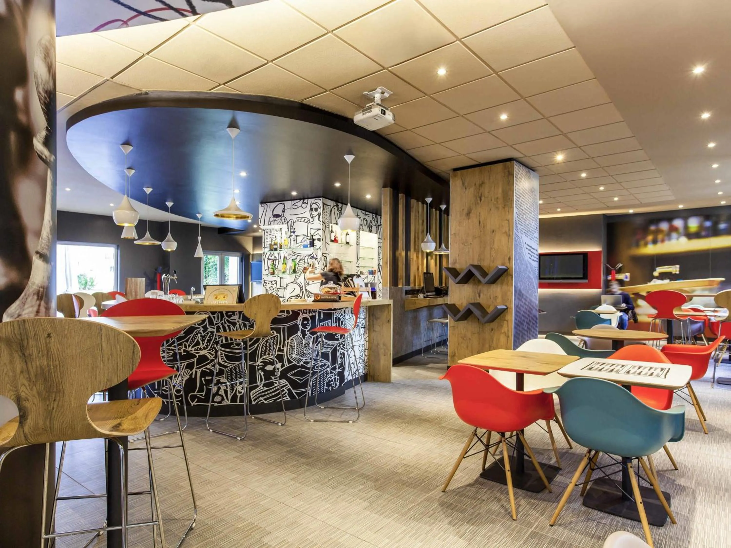 Lounge or bar in Hotel ibis Lisboa Jose Malhoa