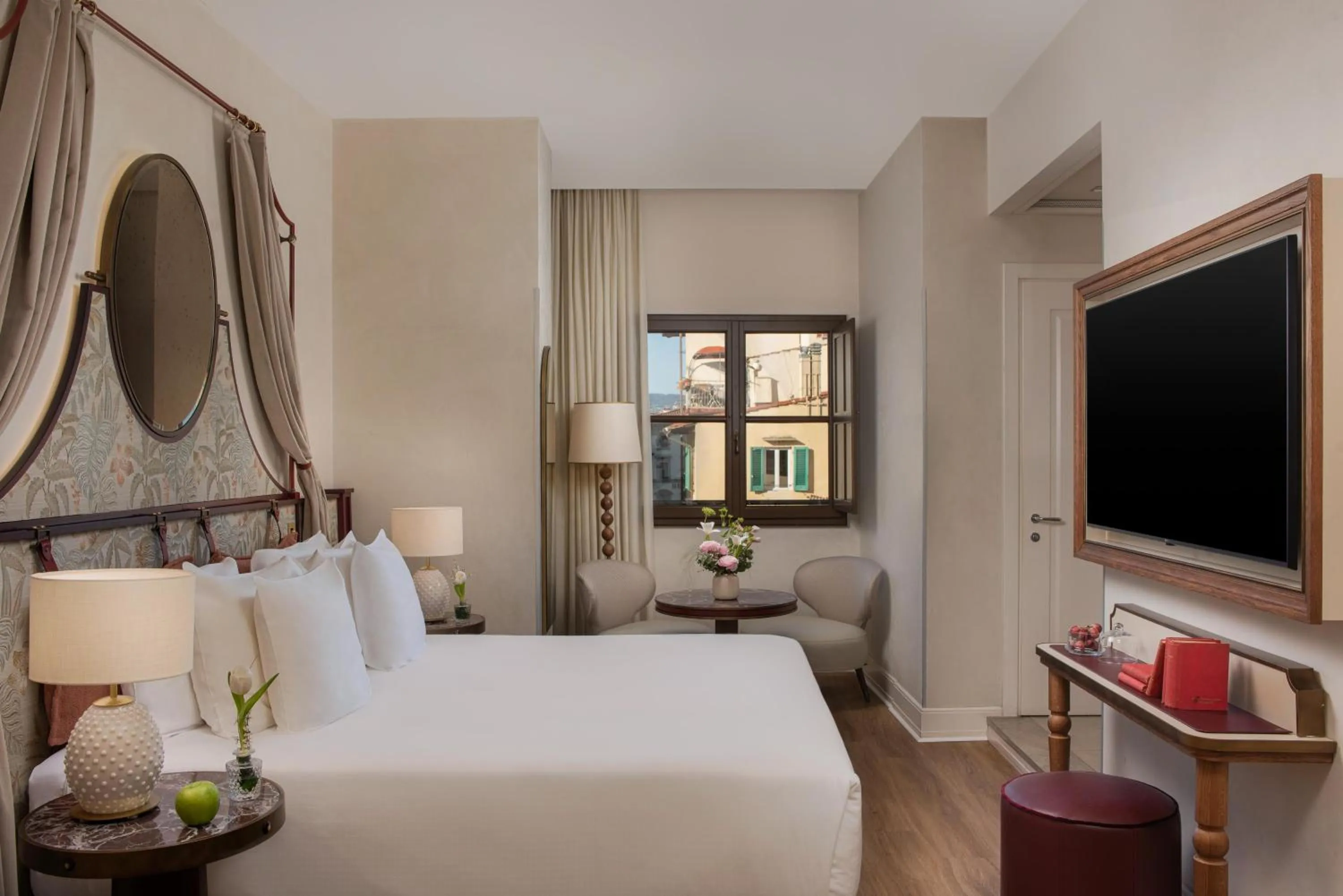 Bedroom, Bed in NH Collection Firenze Porta Rossa