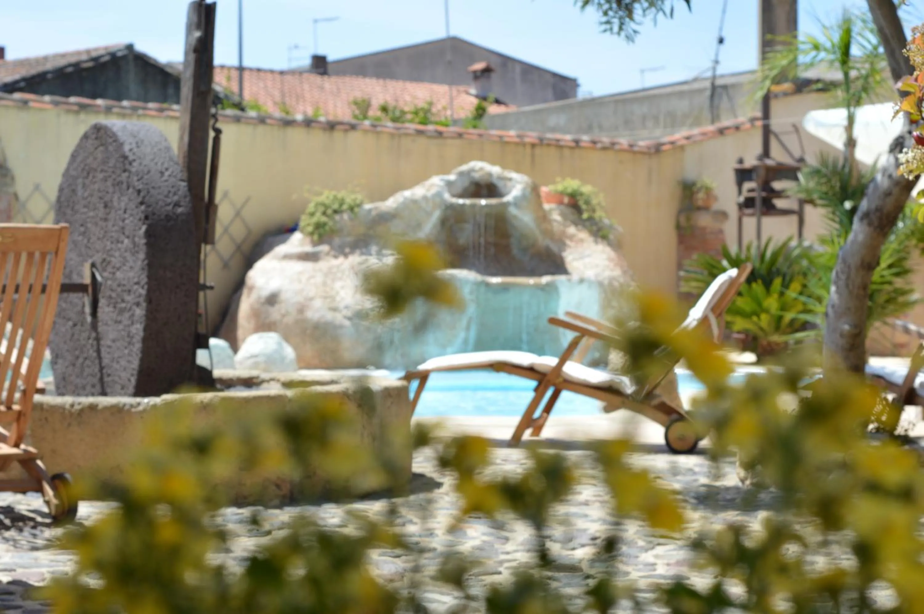 Garden view in Hotel Villa Canu