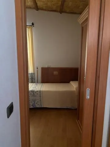 Bed in Hotel Villa Canu