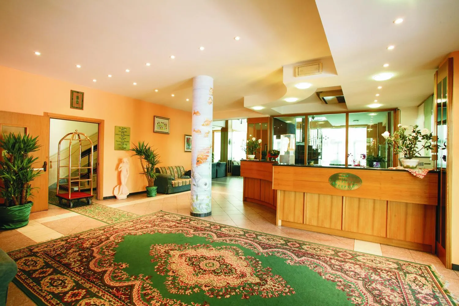Lobby or reception in Eurotel