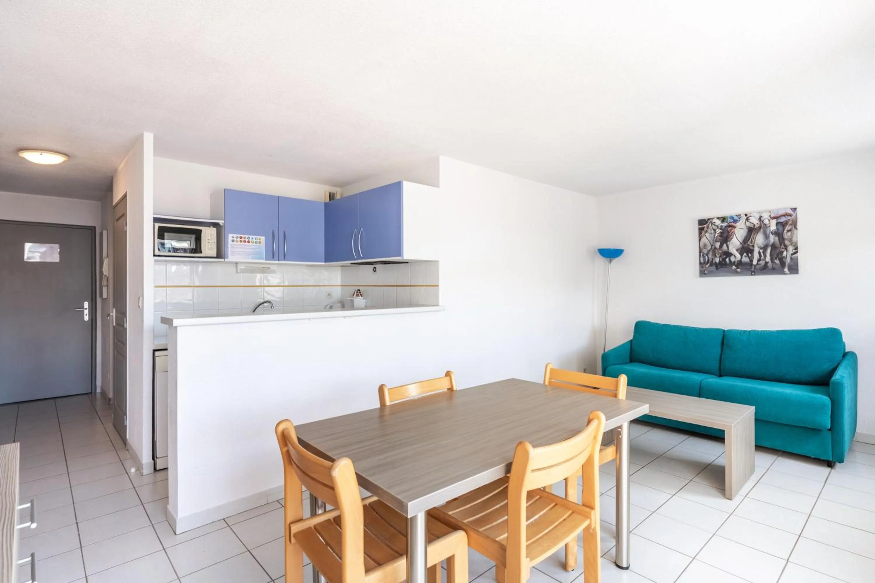 Kitchen or kitchenette in Residence Residhotel Mayflower