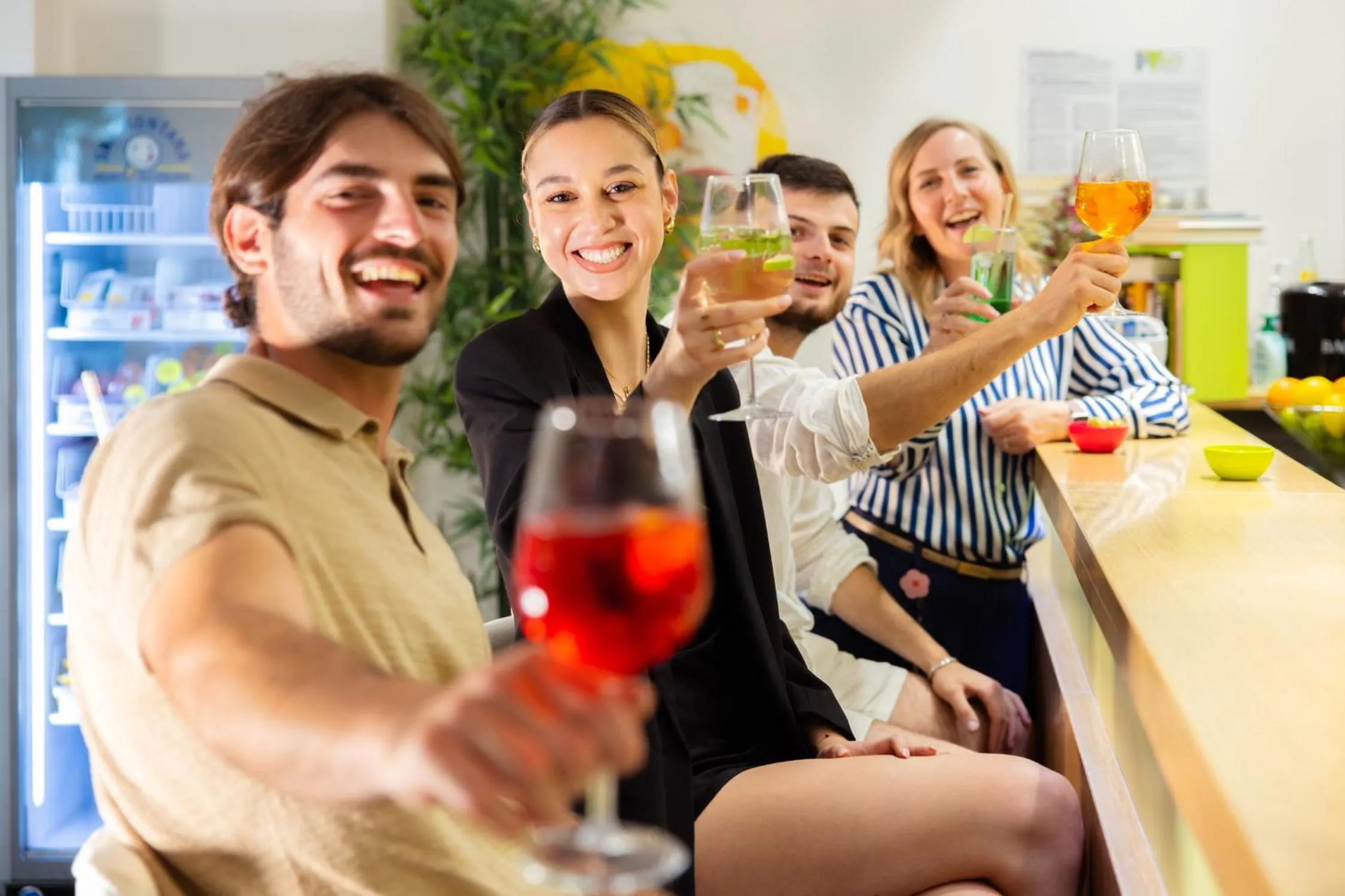 Lounge or bar in Hotel Trieste Mare