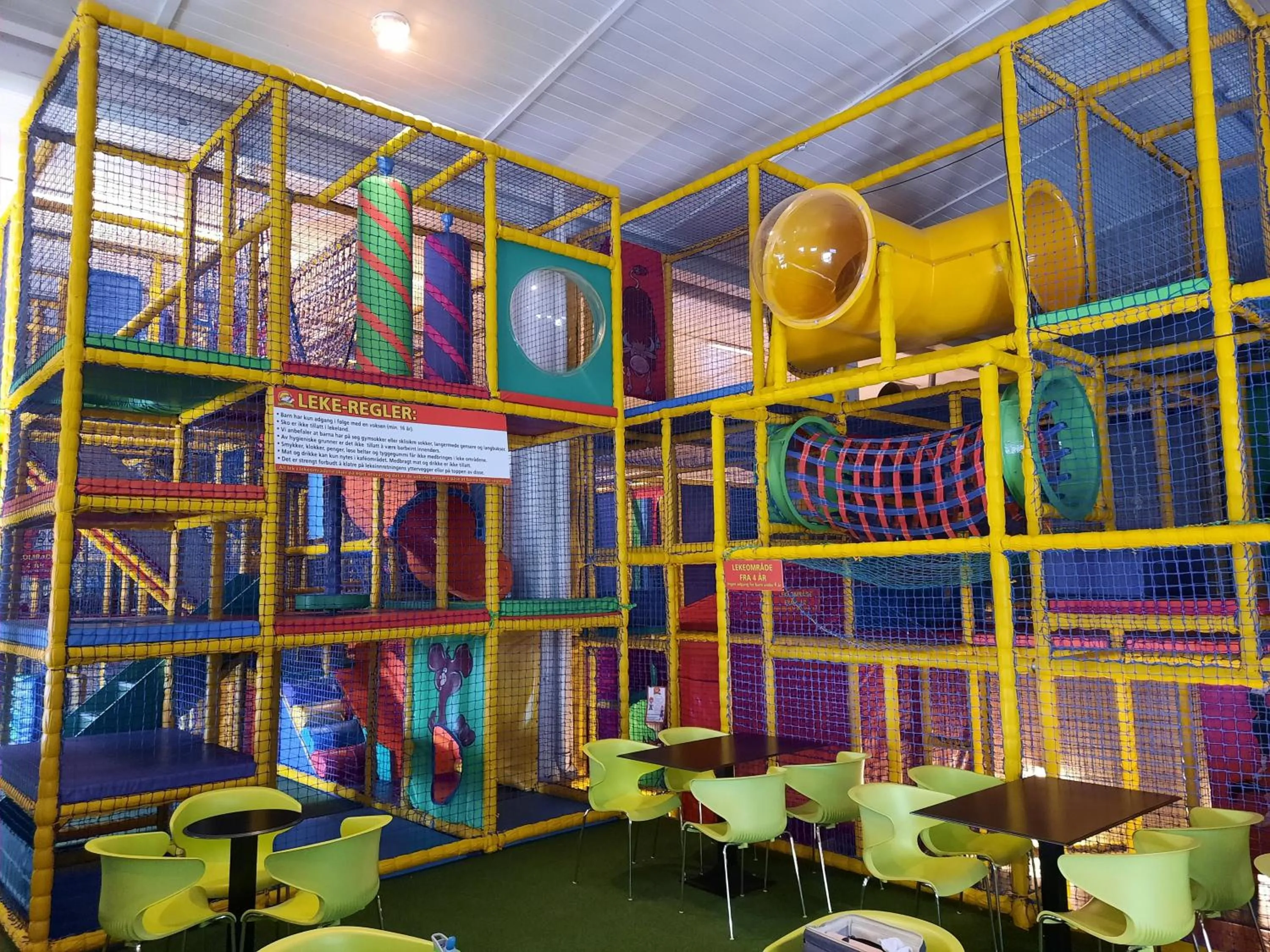 Children play ground in Hafjell Hotell