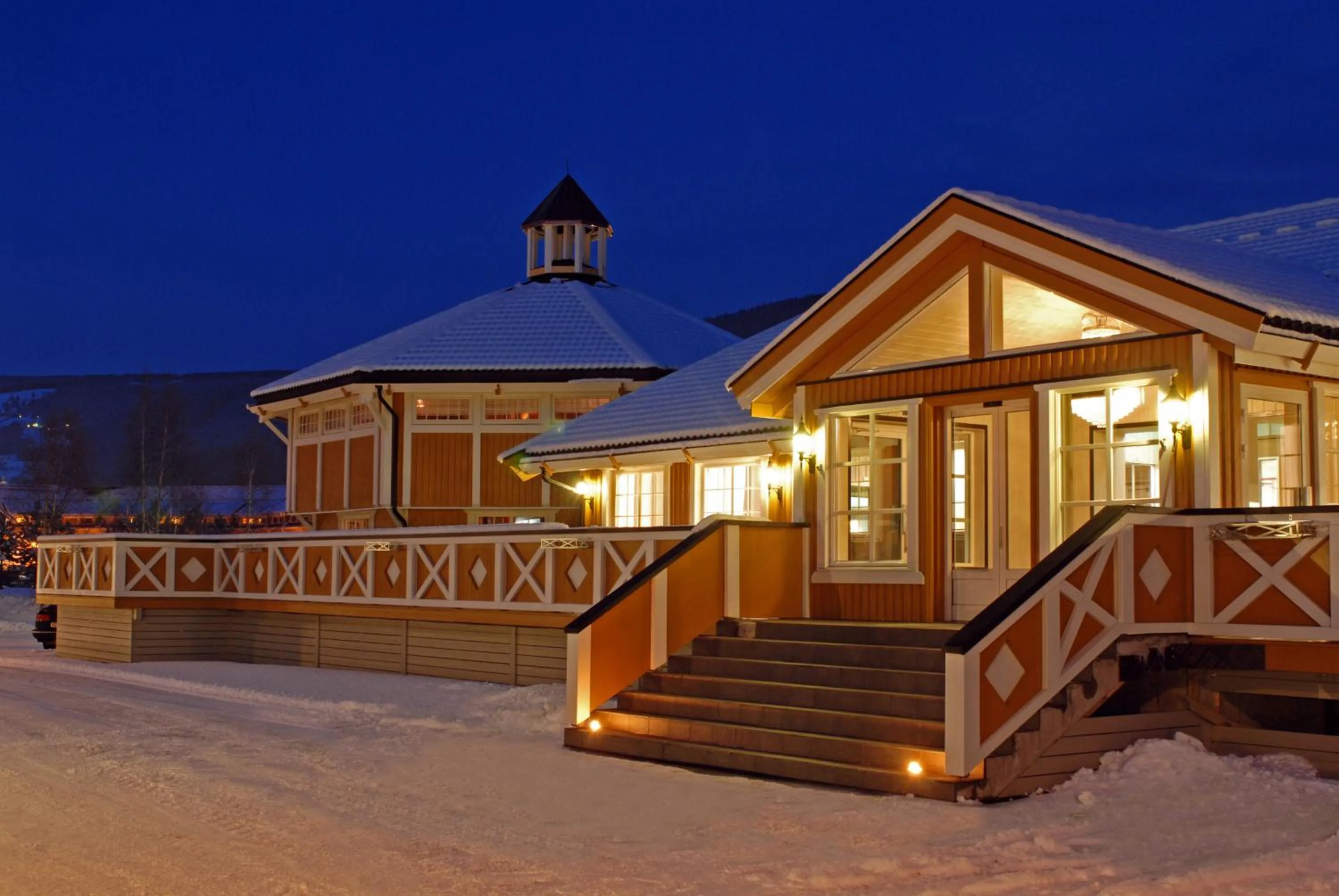 Facade/entrance in Hafjell Hotell
