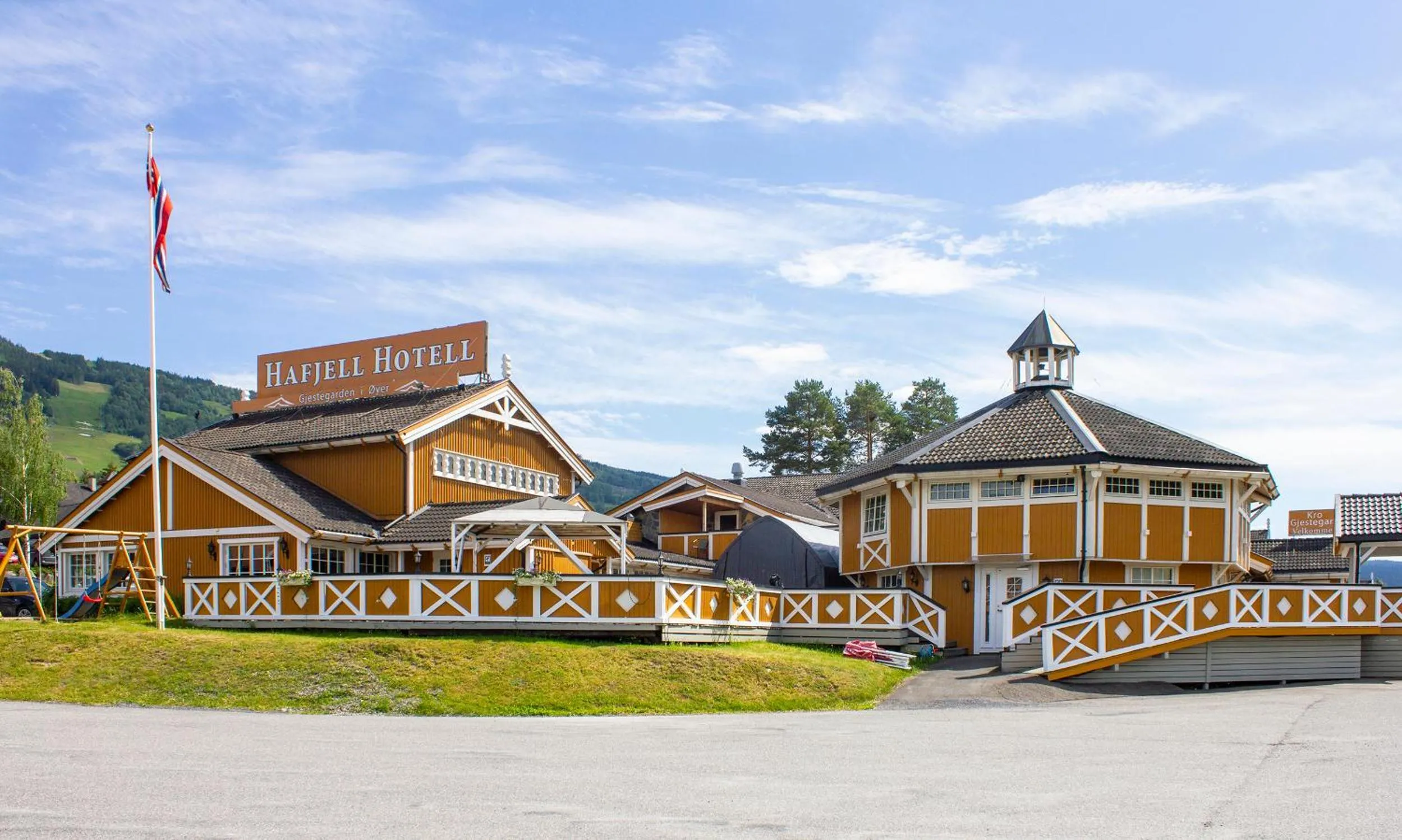 Property building in Hafjell Hotell