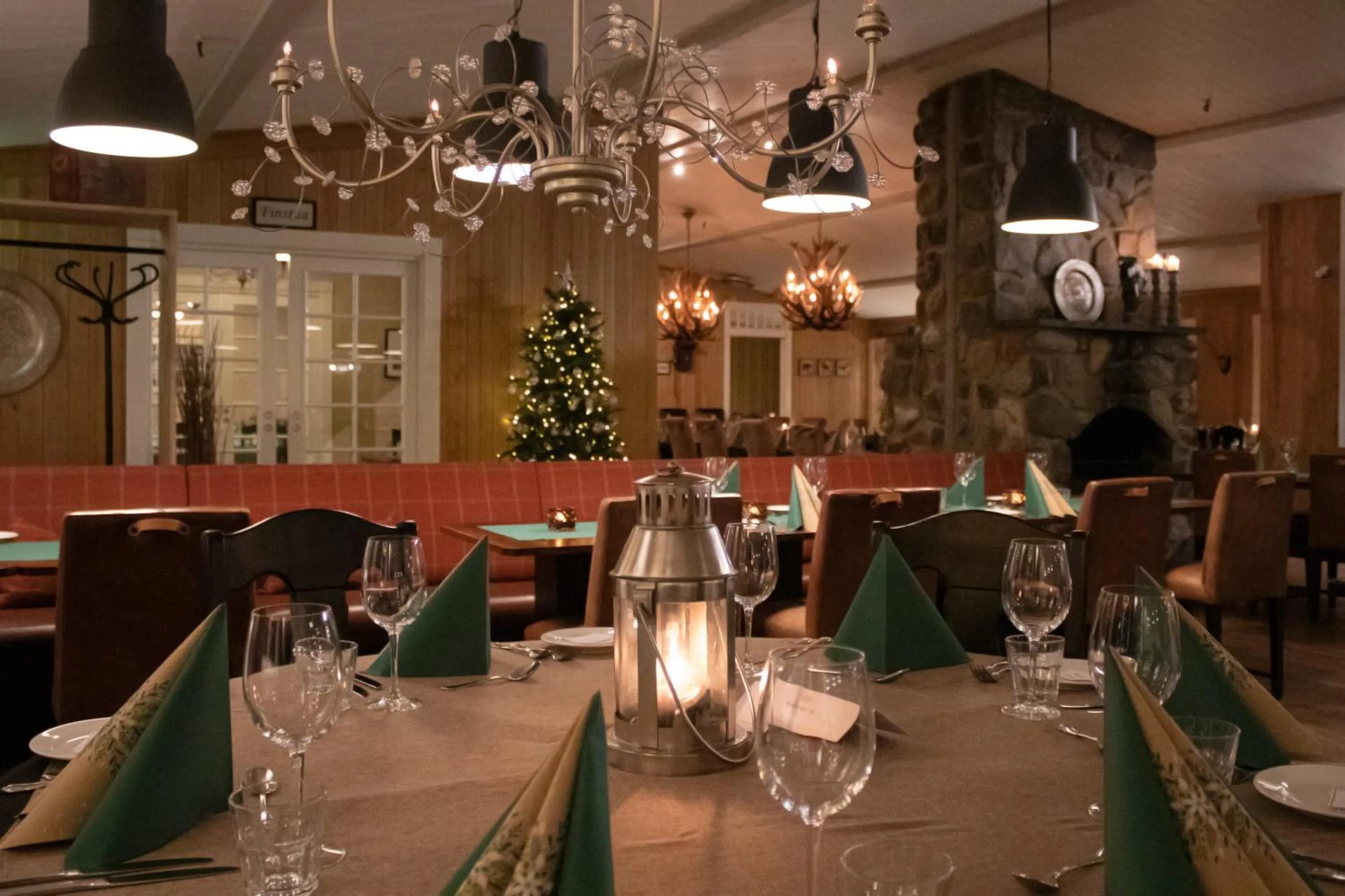 Restaurant/places to eat in Hafjell Hotell