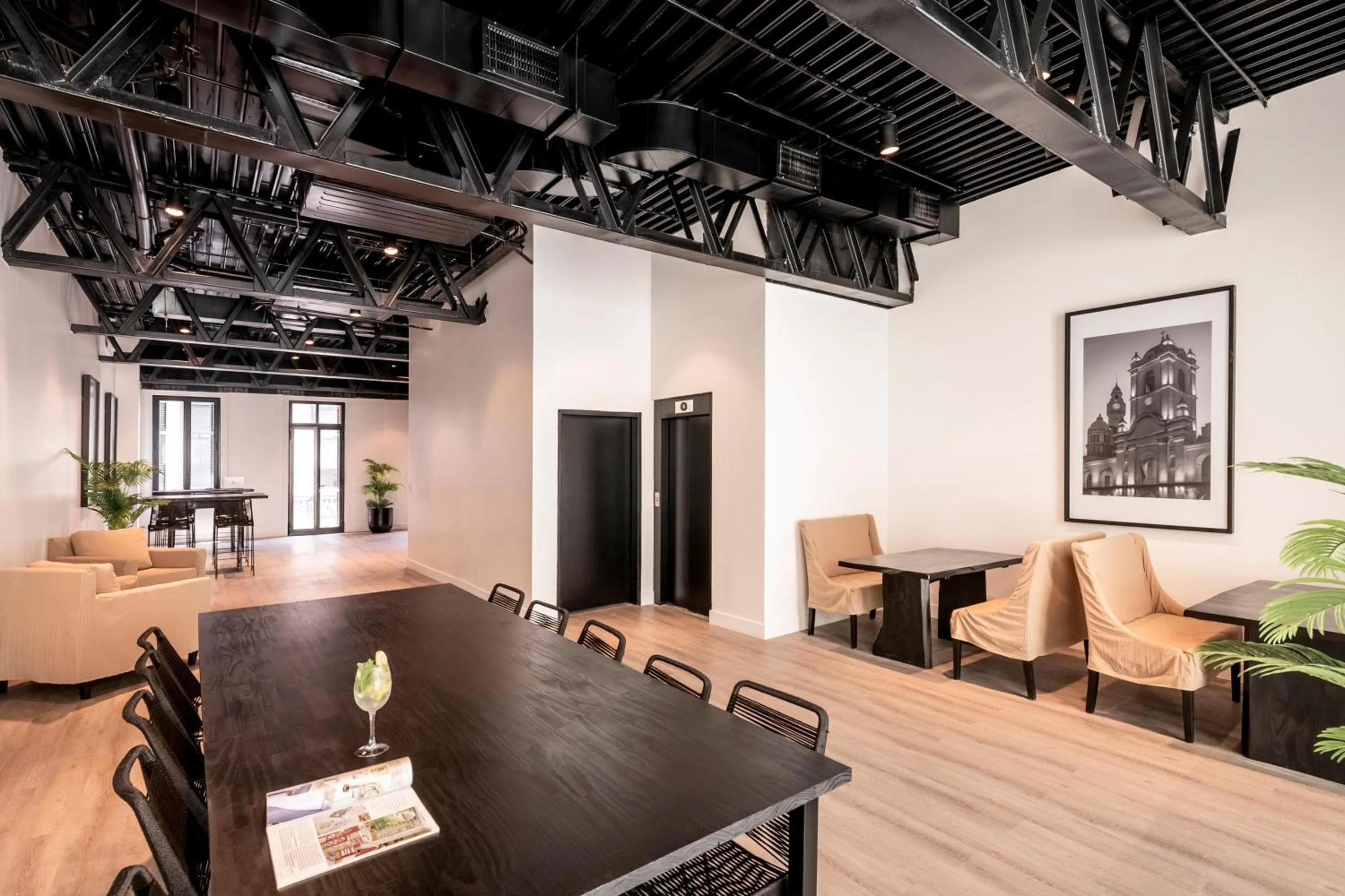 Living room in Efe Hotel & Cowork