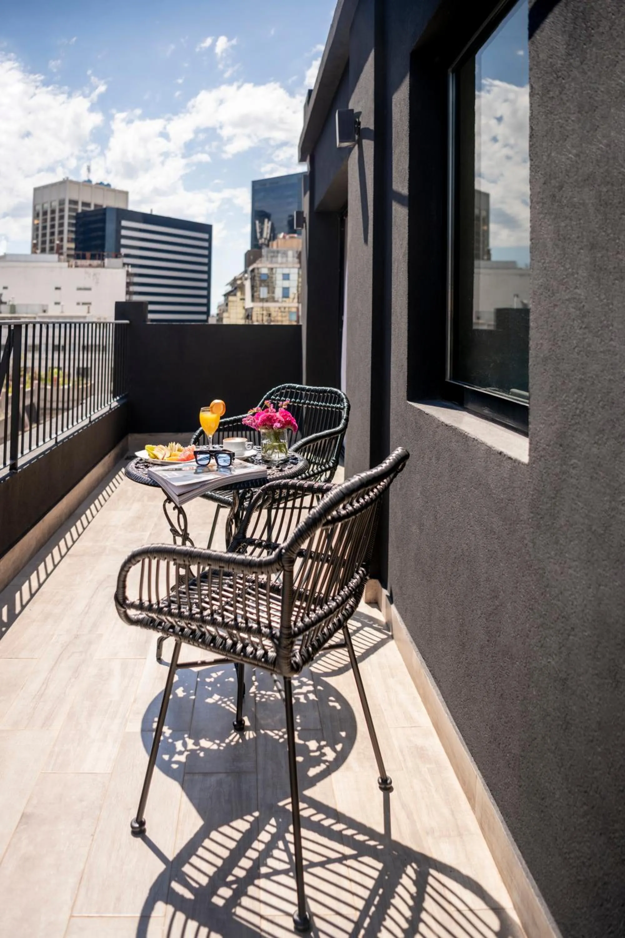 Patio in Efe Hotel & Cowork