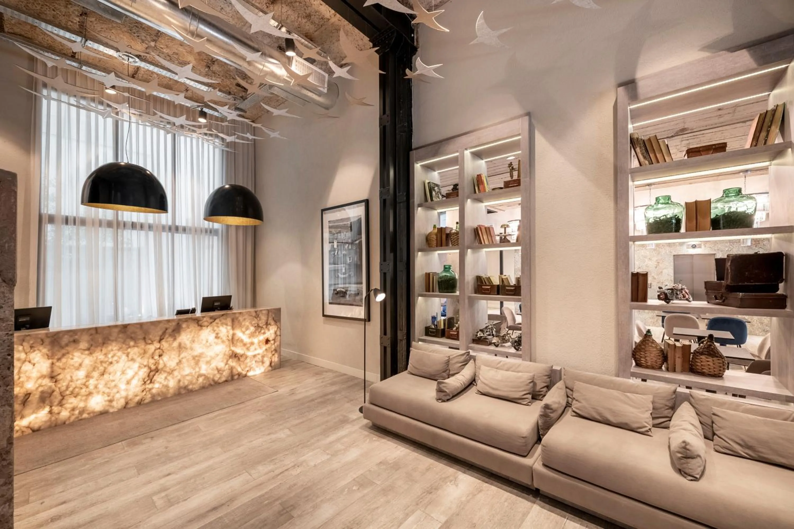 Living room in Efe Hotel & Cowork