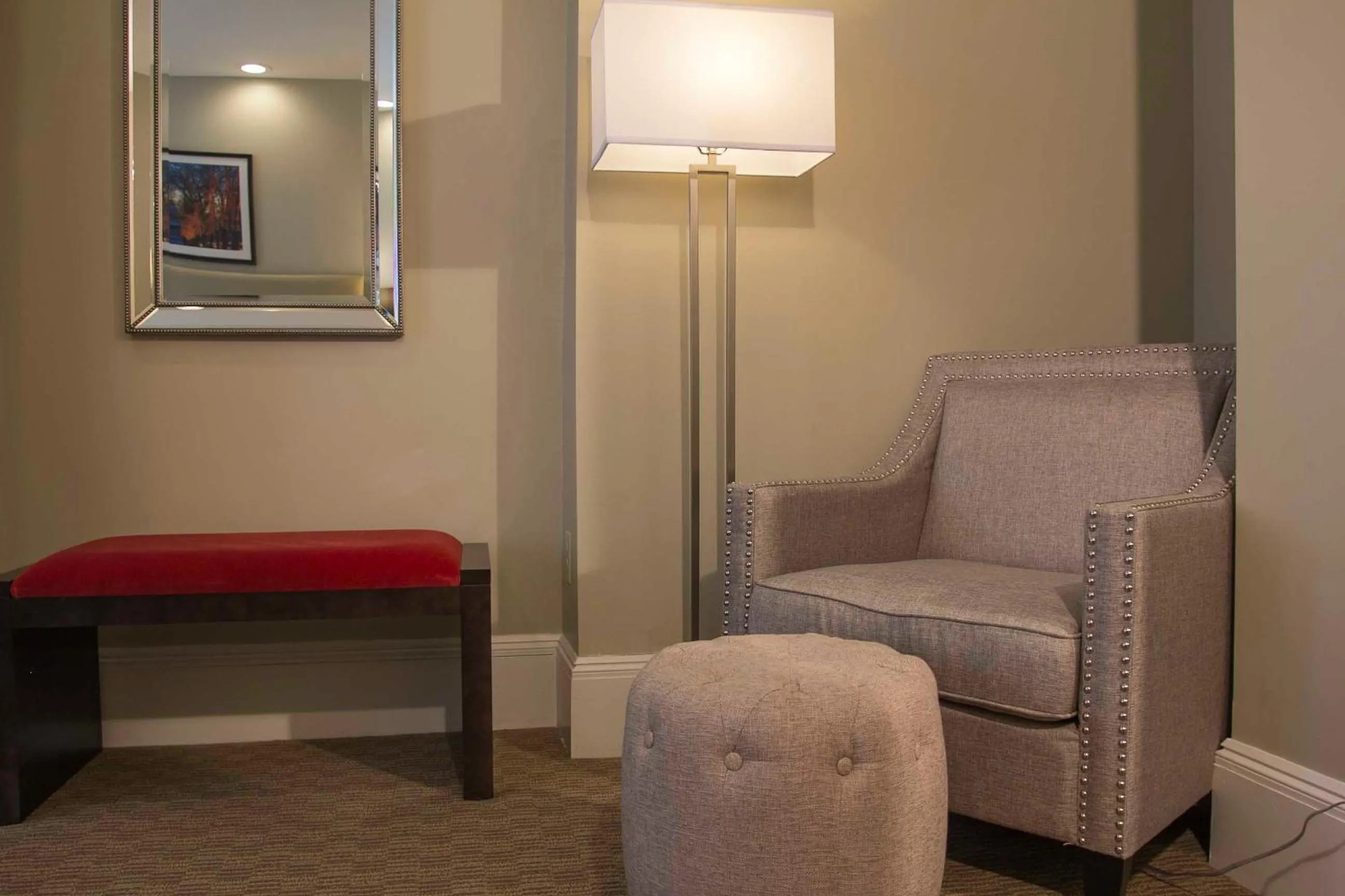 Seating area in Newbury Guest House