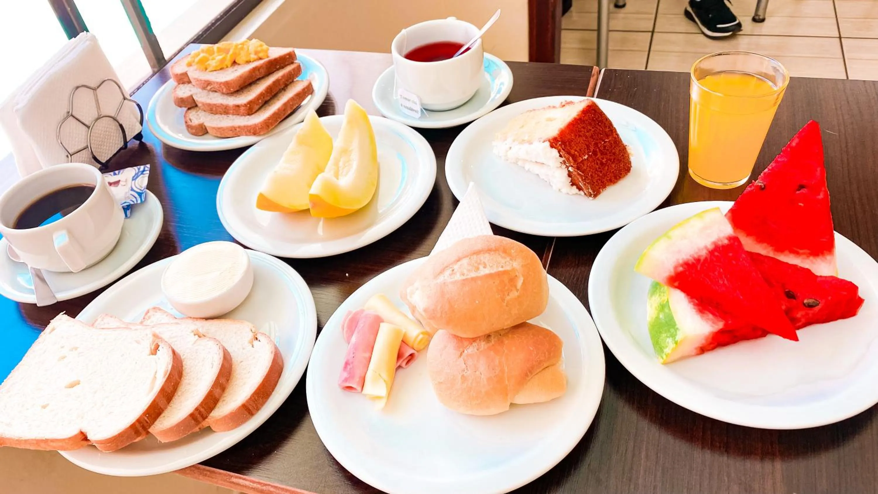 Breakfast in Pousada El Shaddai