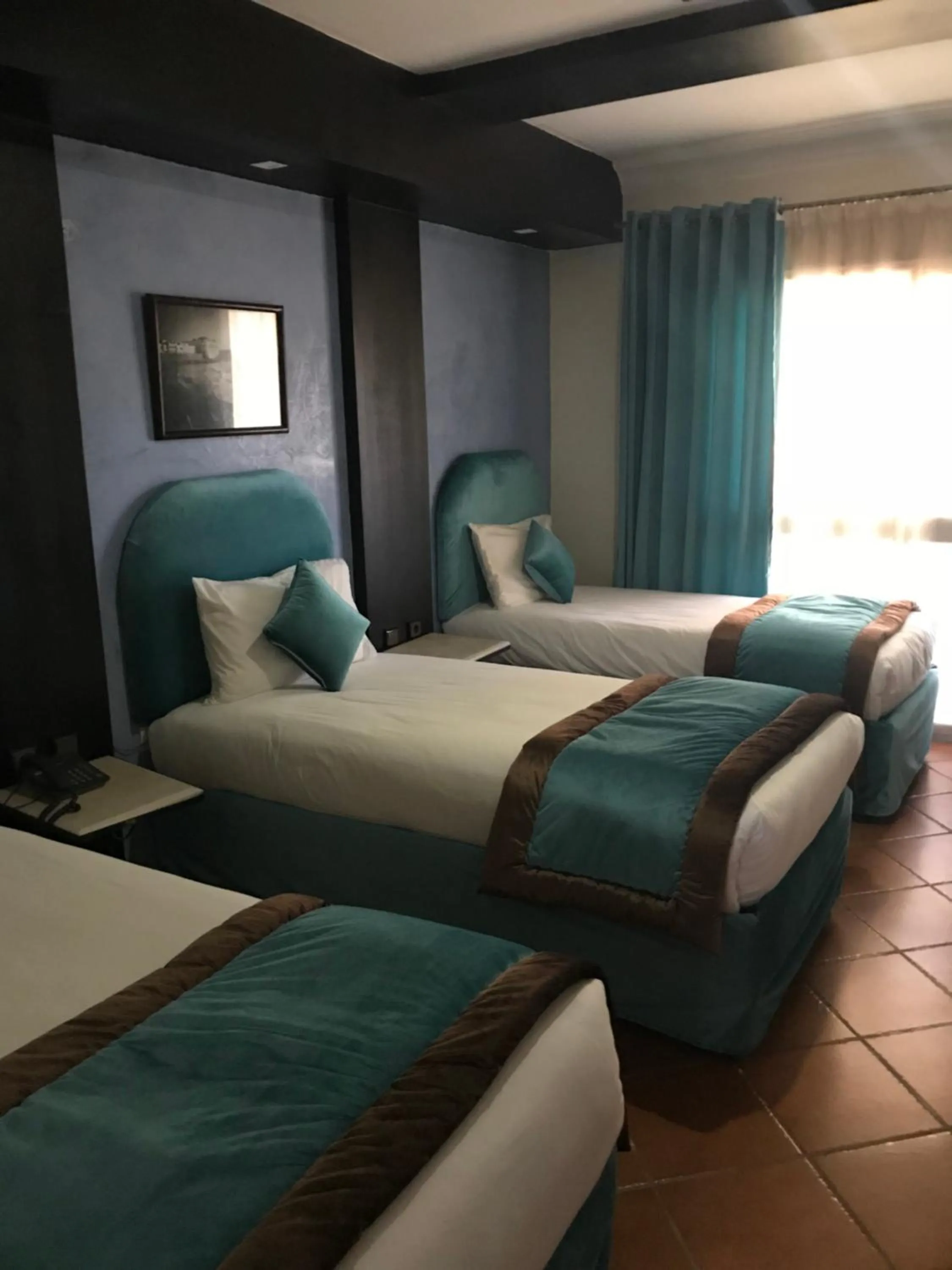 Bed in Hotel Al Khaima