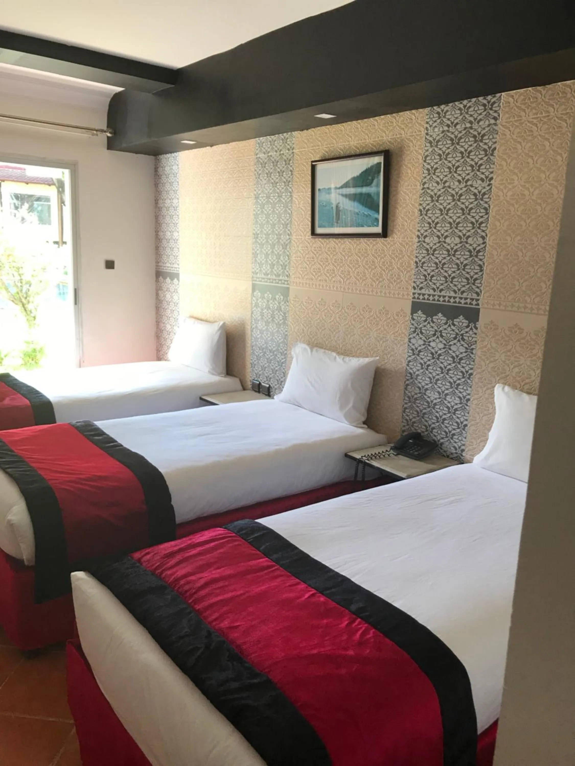 Bed in Hotel Al Khaima