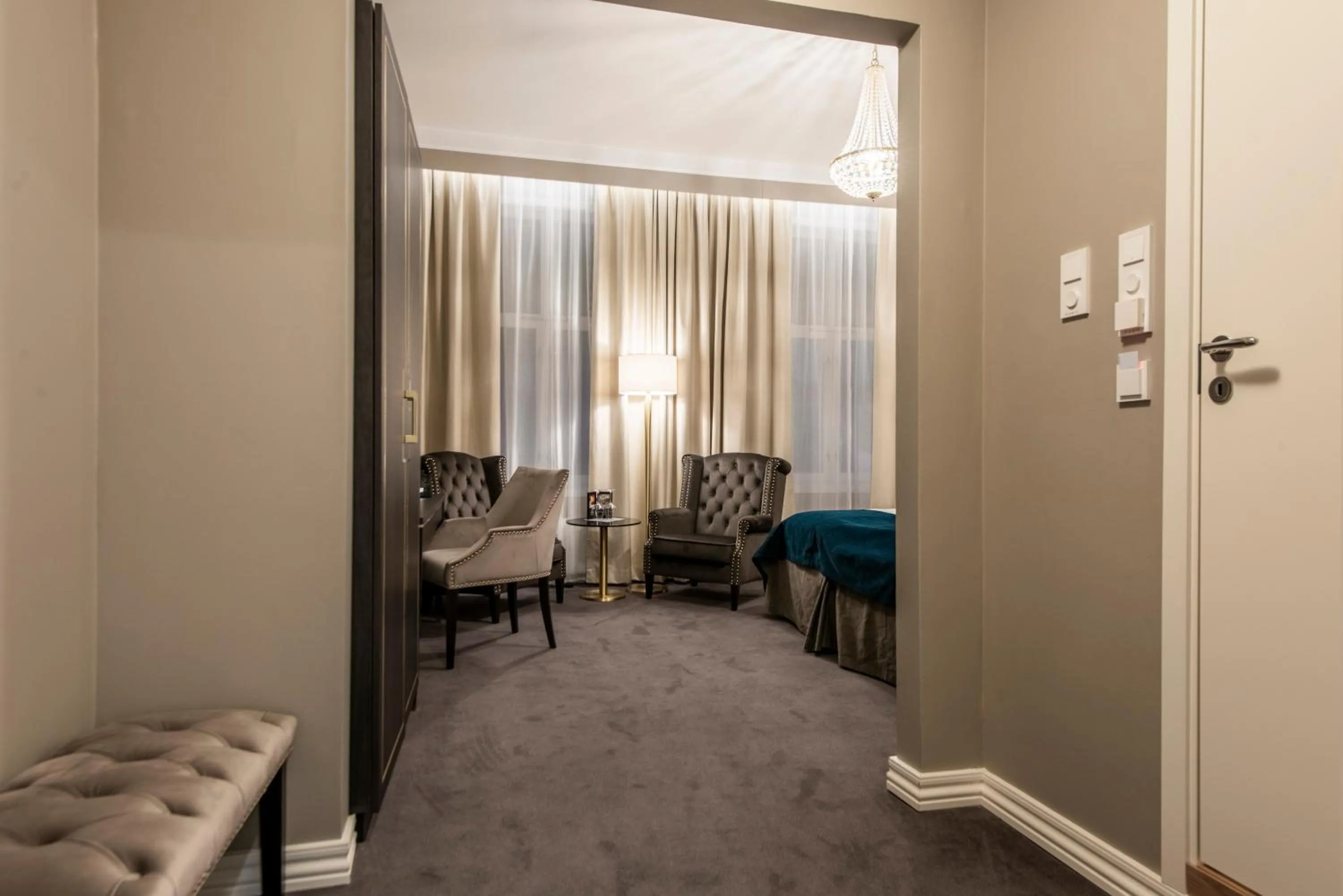 Living room in Home Hotel Grand Gjøvik