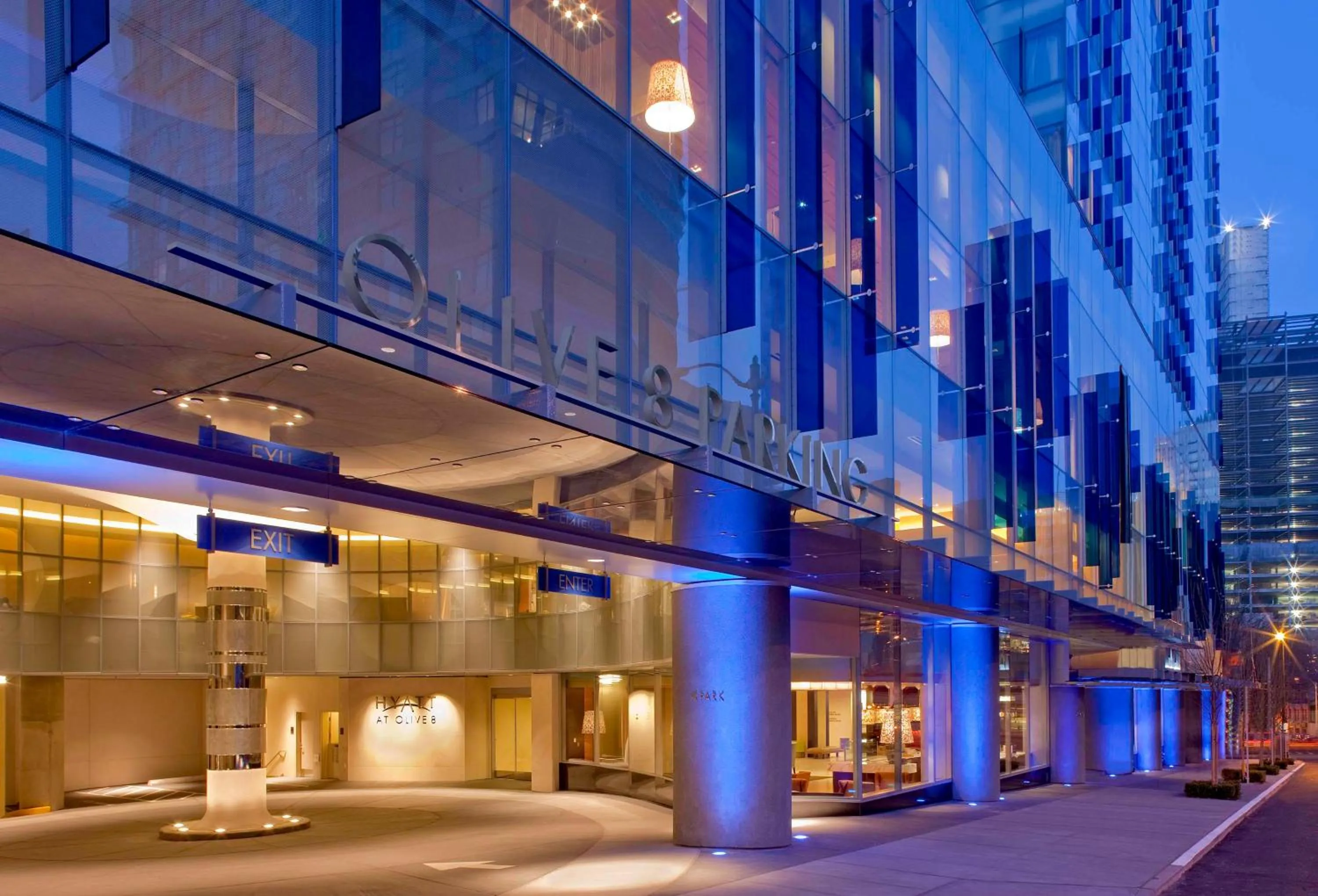 Property building in Hyatt at Olive 8