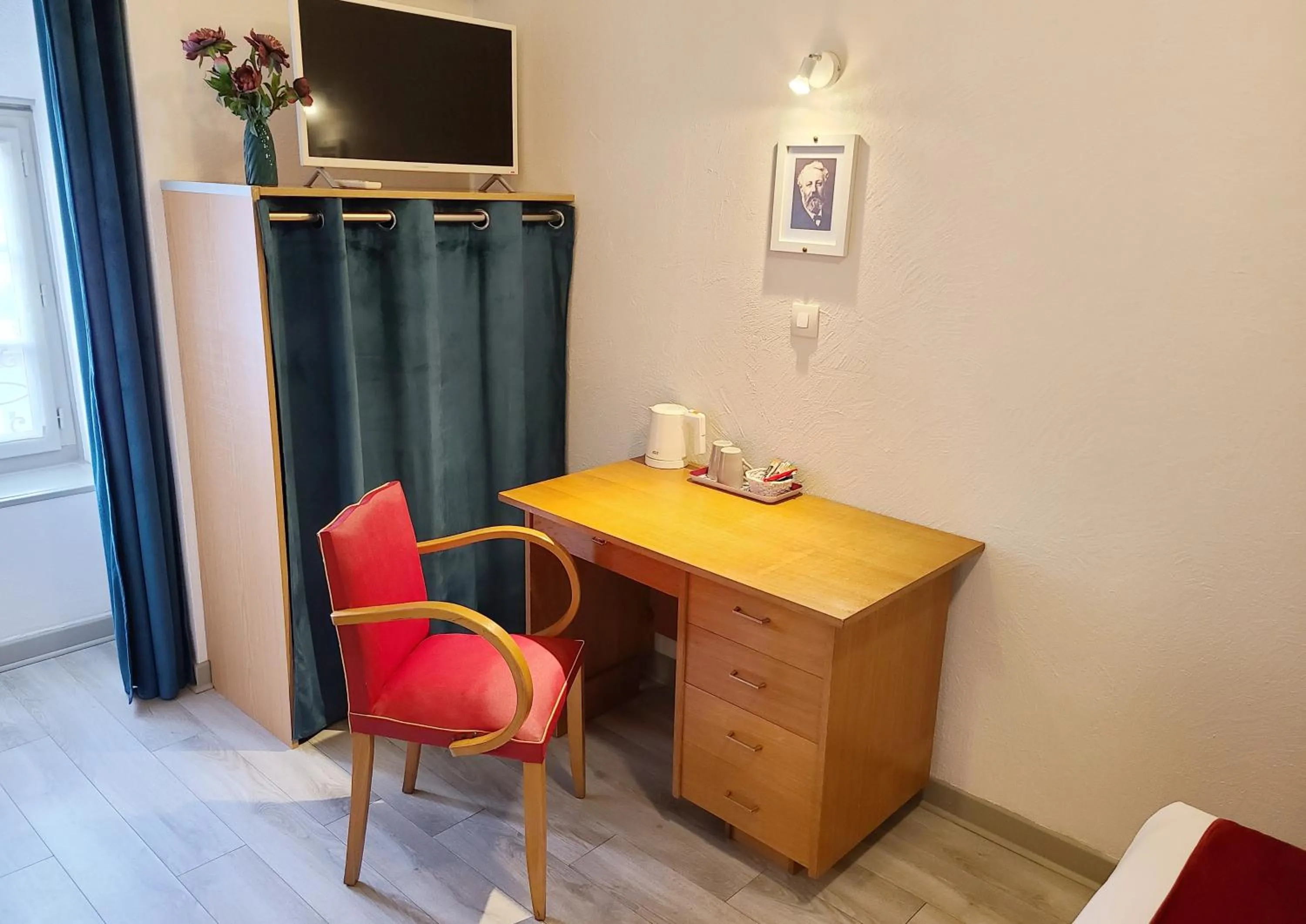 Decorative detail in Hôtel Mille et une Feuilles