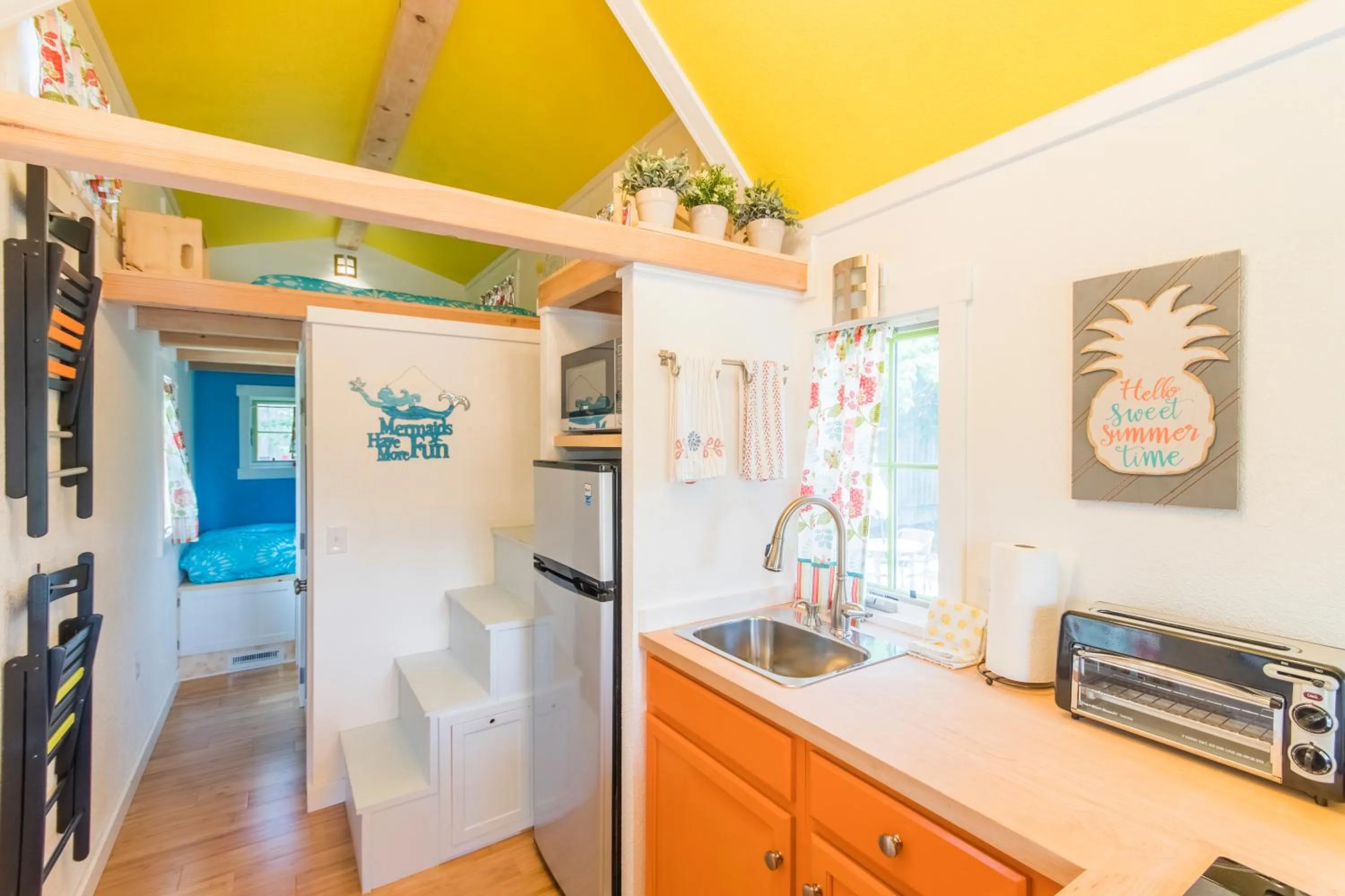 Kitchen or kitchenette in Tiny House Siesta