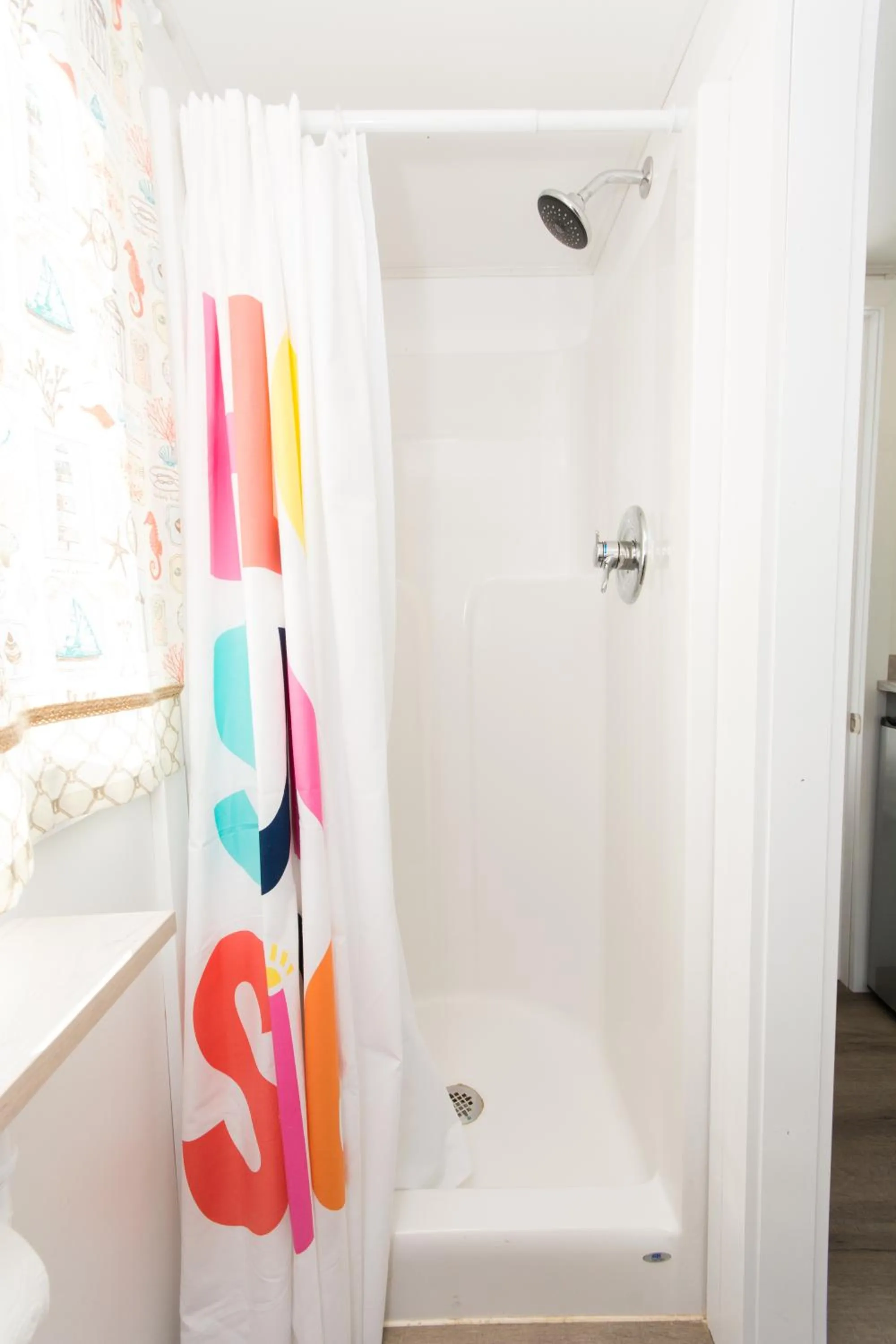 Shower in Tiny House Siesta