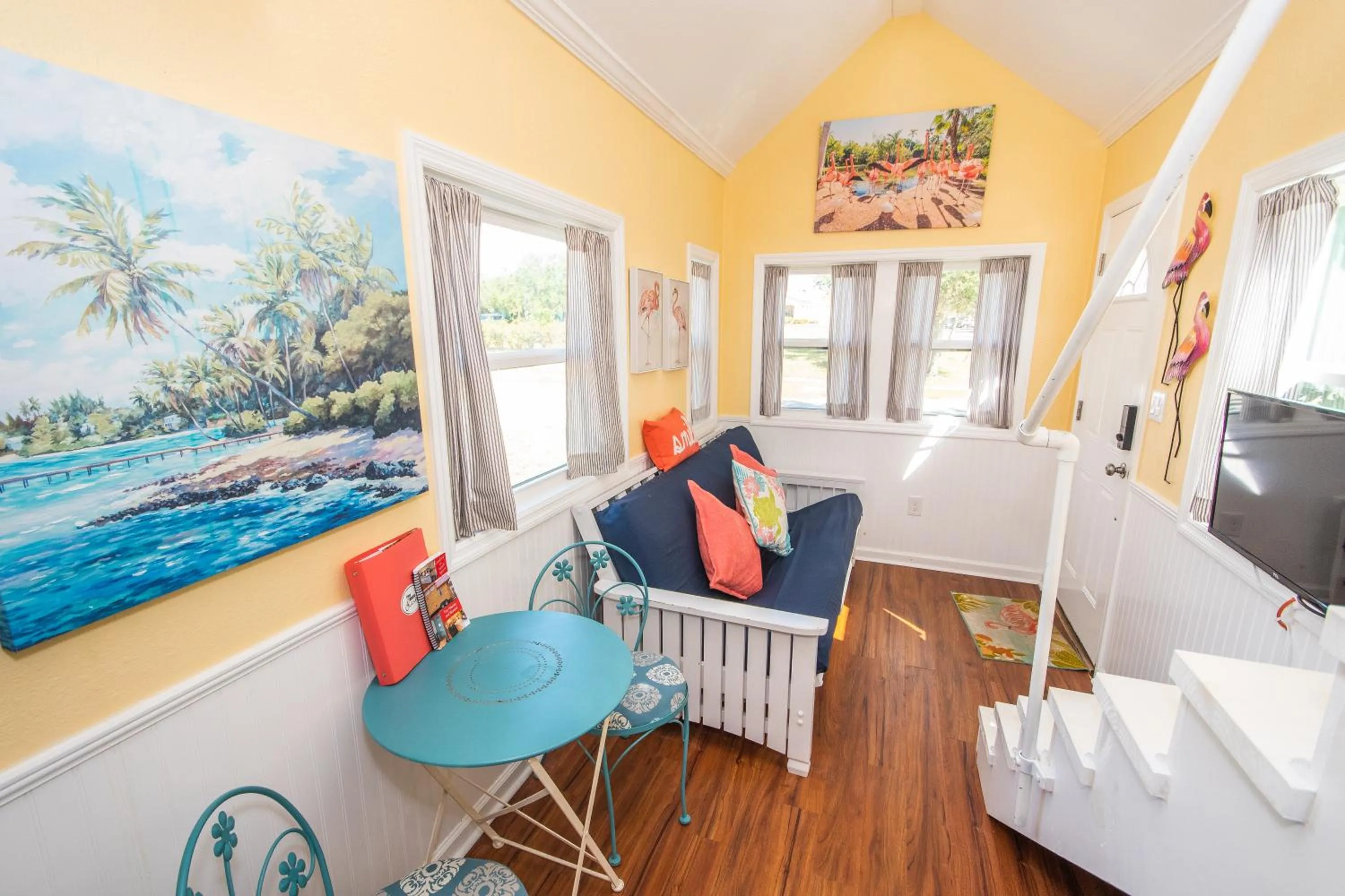 Living room in Tiny House Siesta