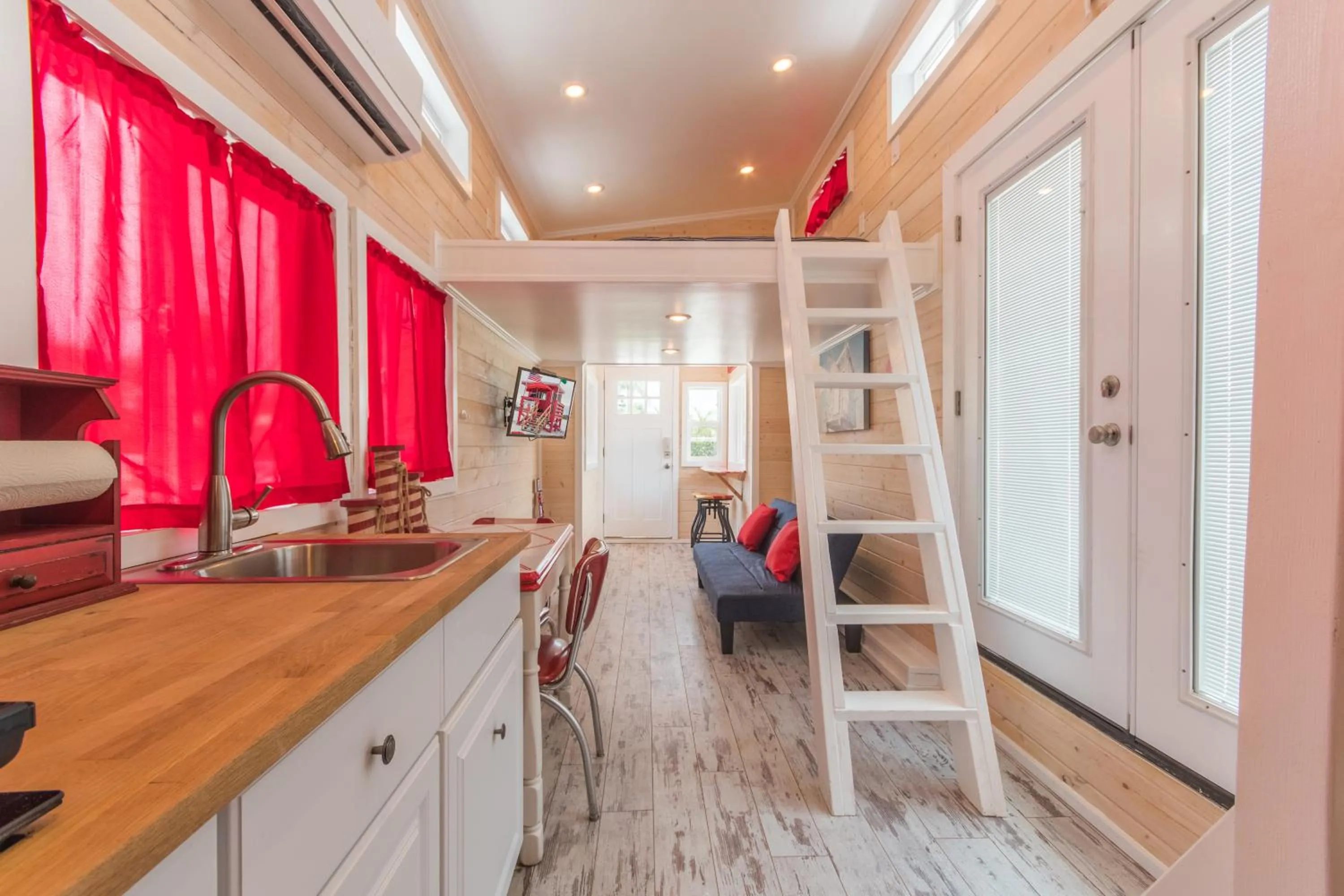 Kitchen or kitchenette in Tiny House Siesta