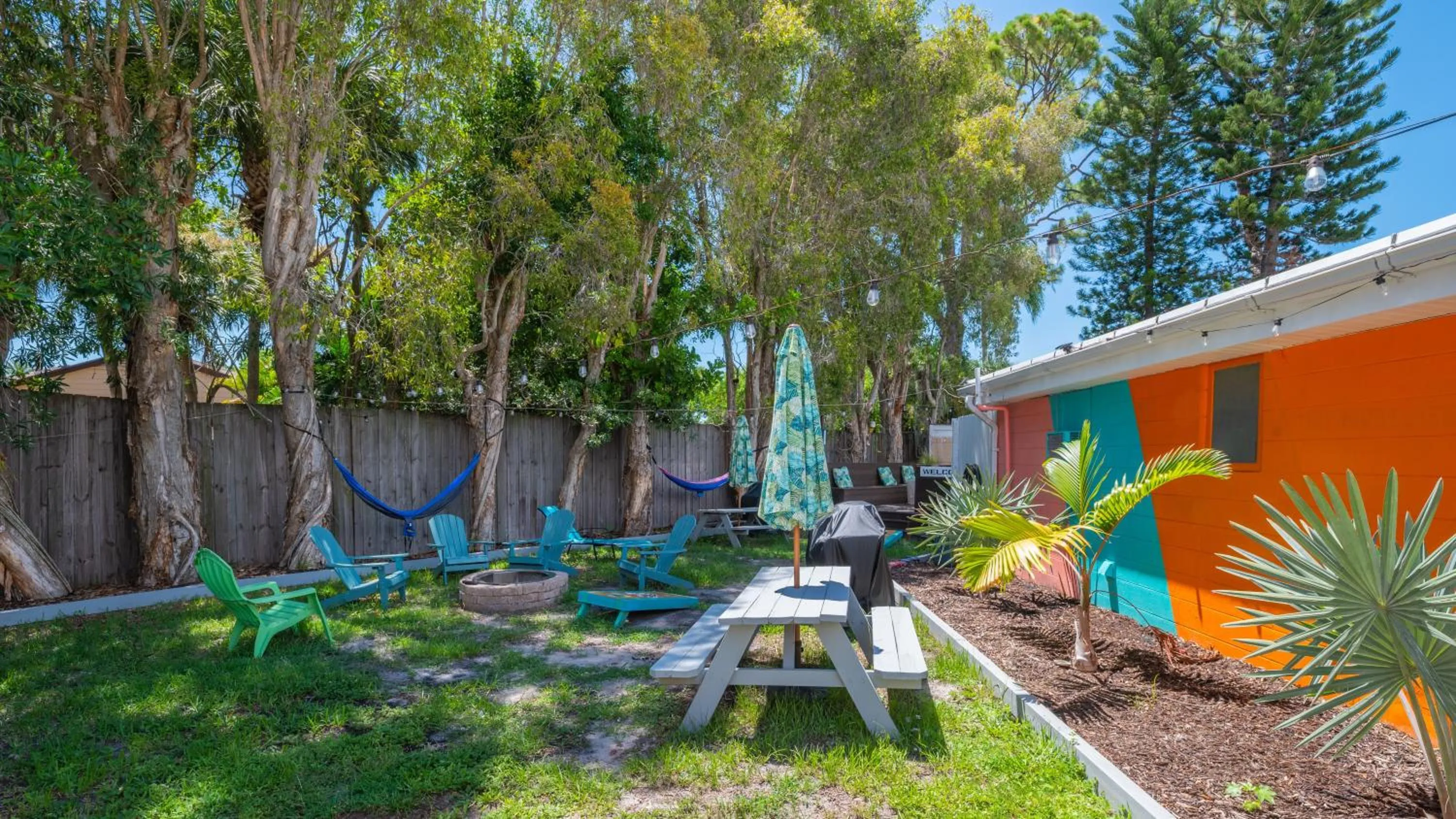 Patio in Tiny House Siesta