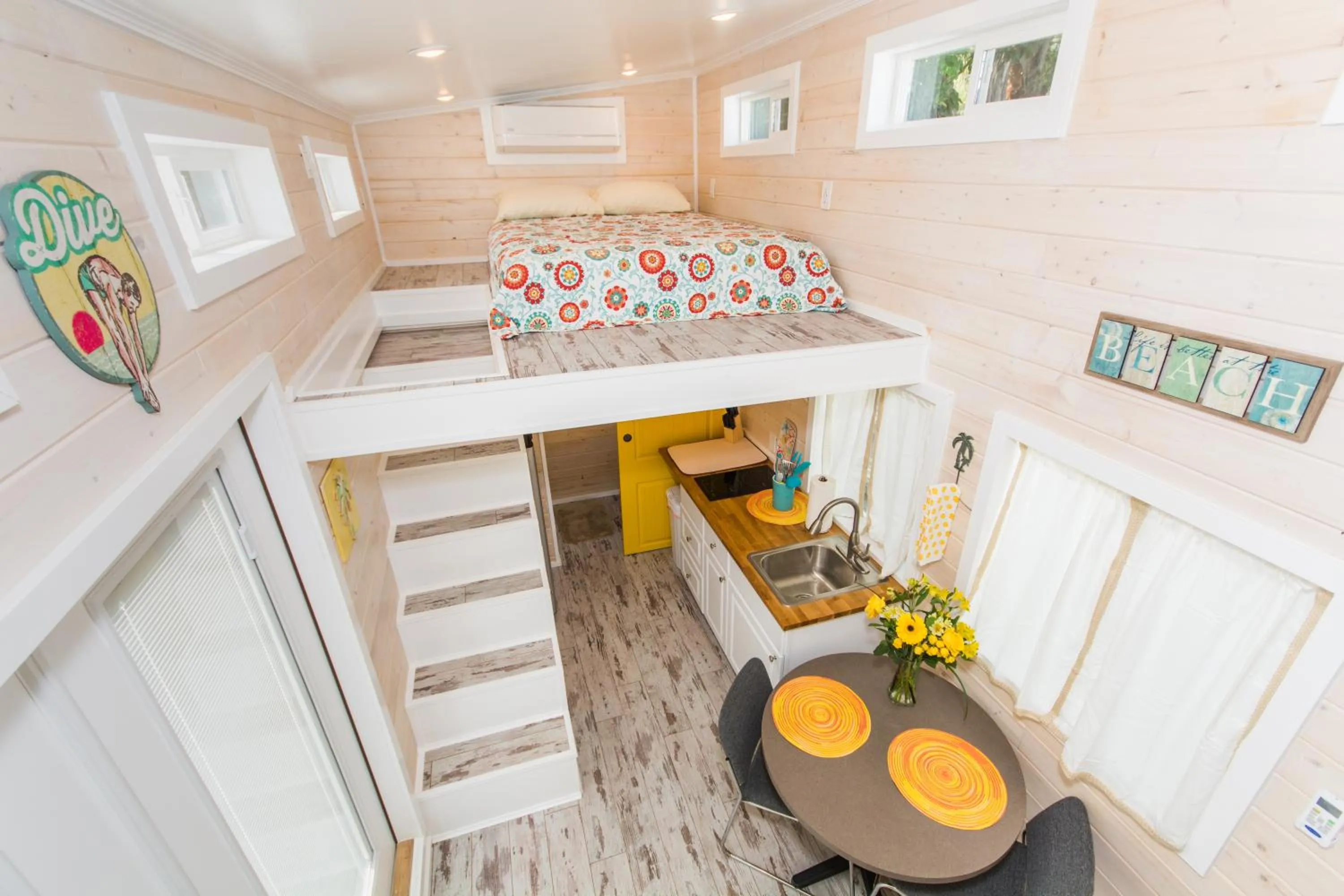 Kitchen or kitchenette in Tiny House Siesta