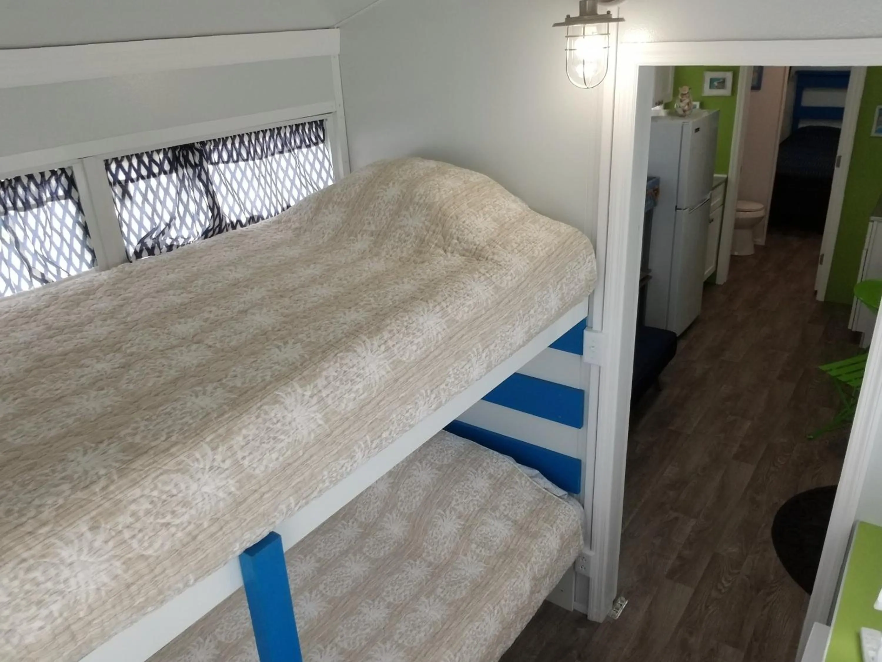 Bed in Tiny House Siesta