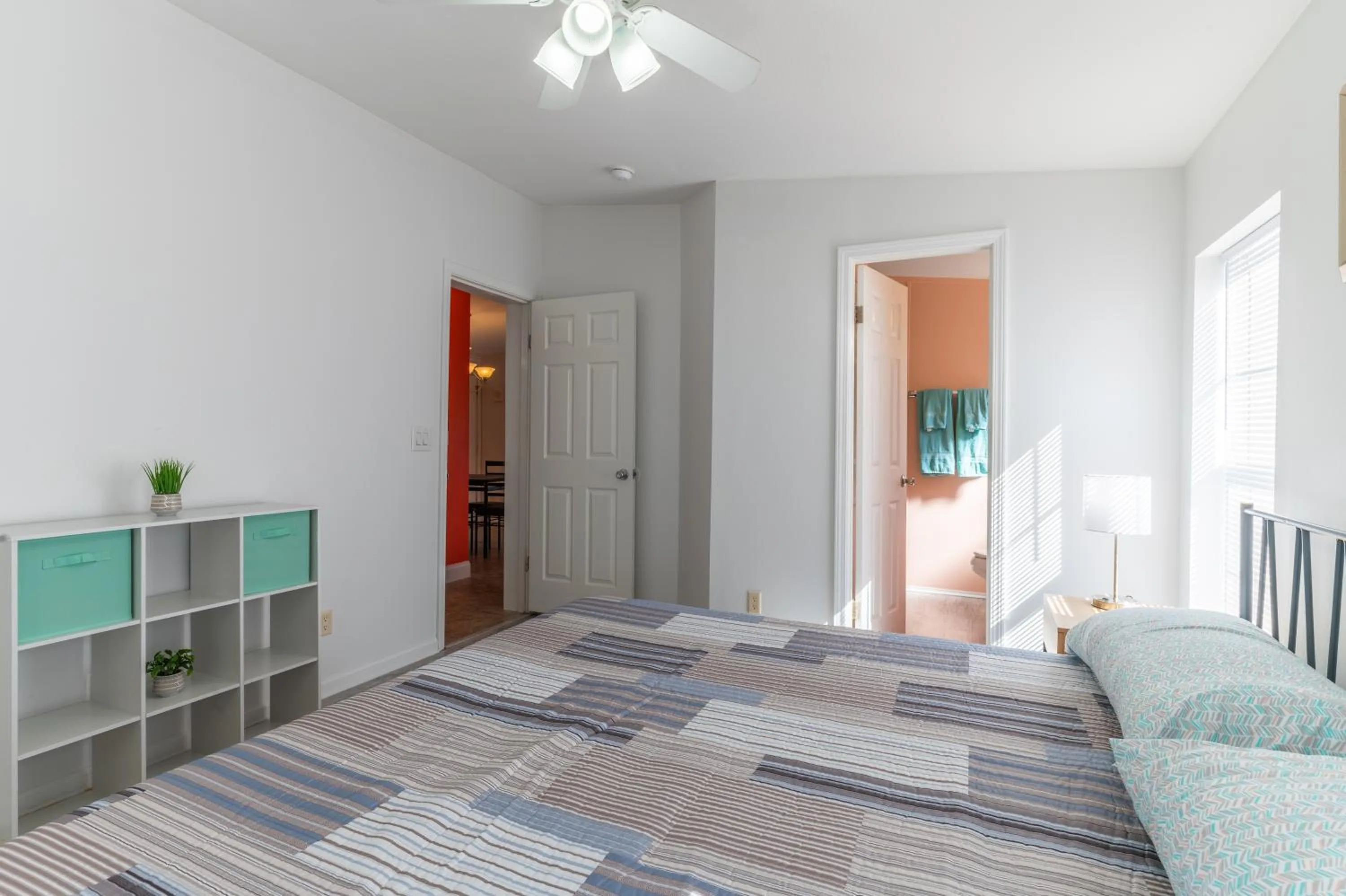 Bed in Tiny House Siesta