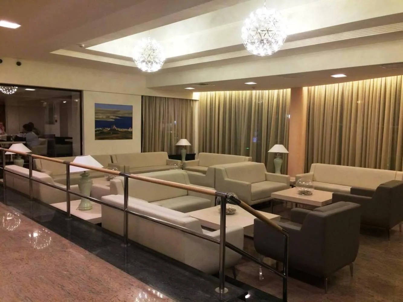 Lobby or reception in Hotel Santana