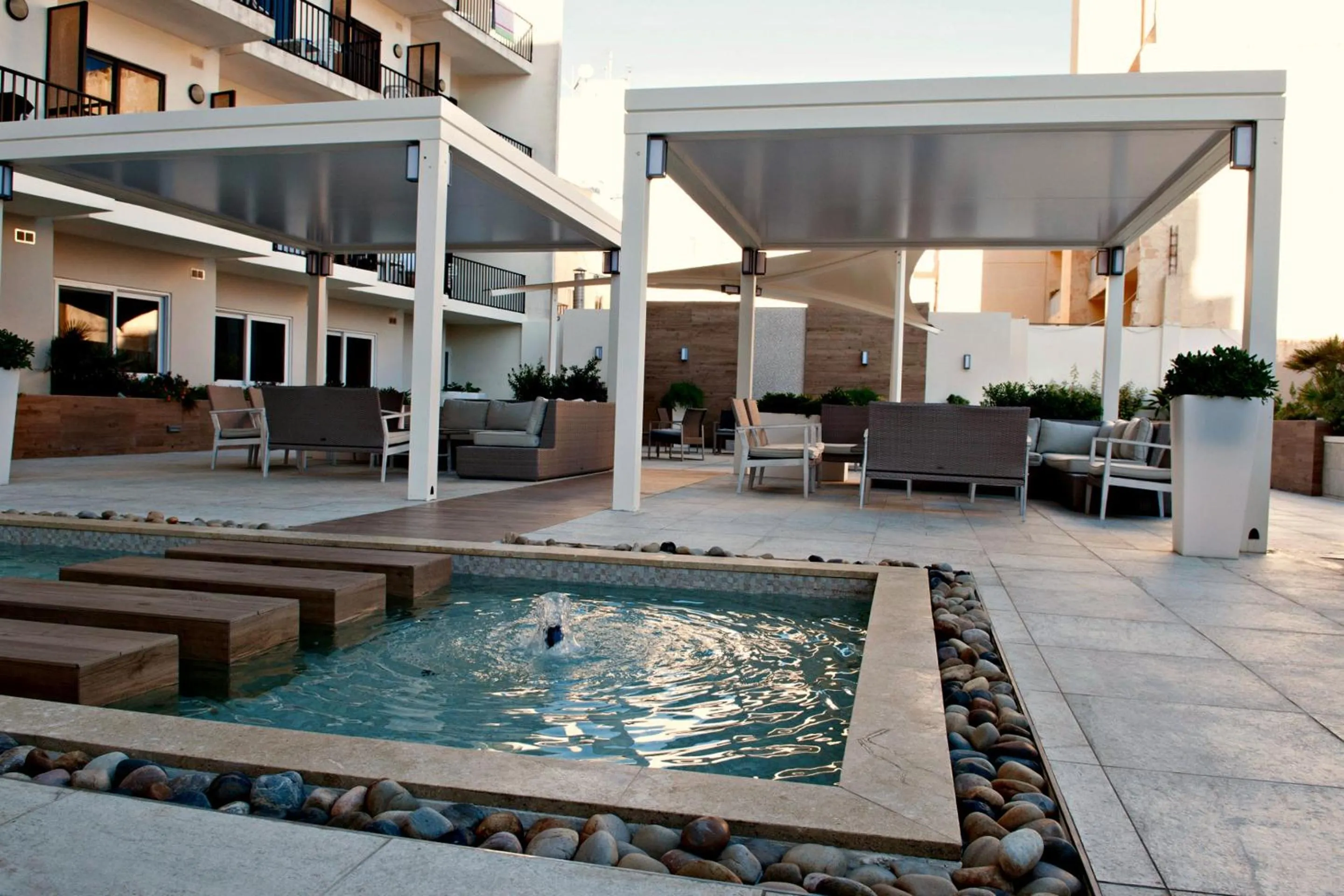 Garden in Hotel Santana