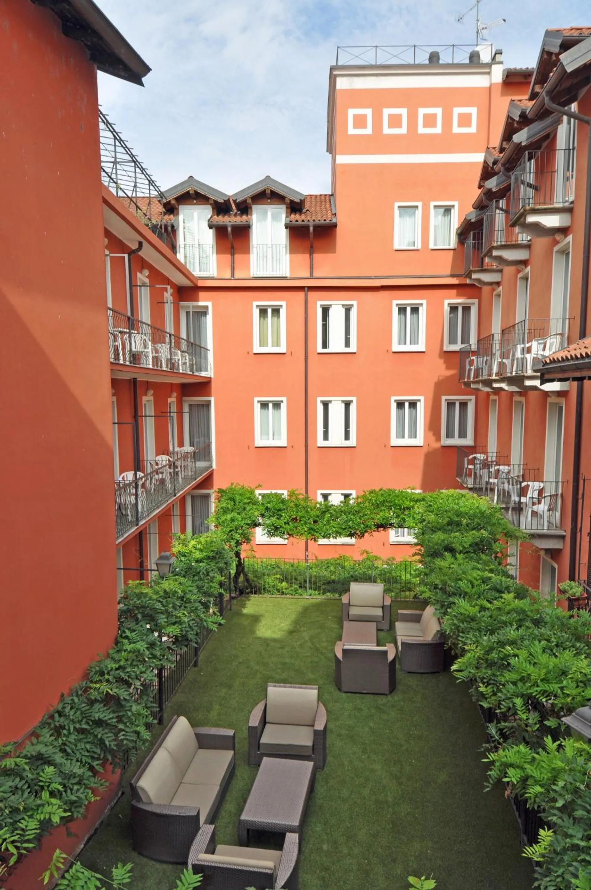 Balcony/Terrace in Cavour 30TRE - Hotel Moderno