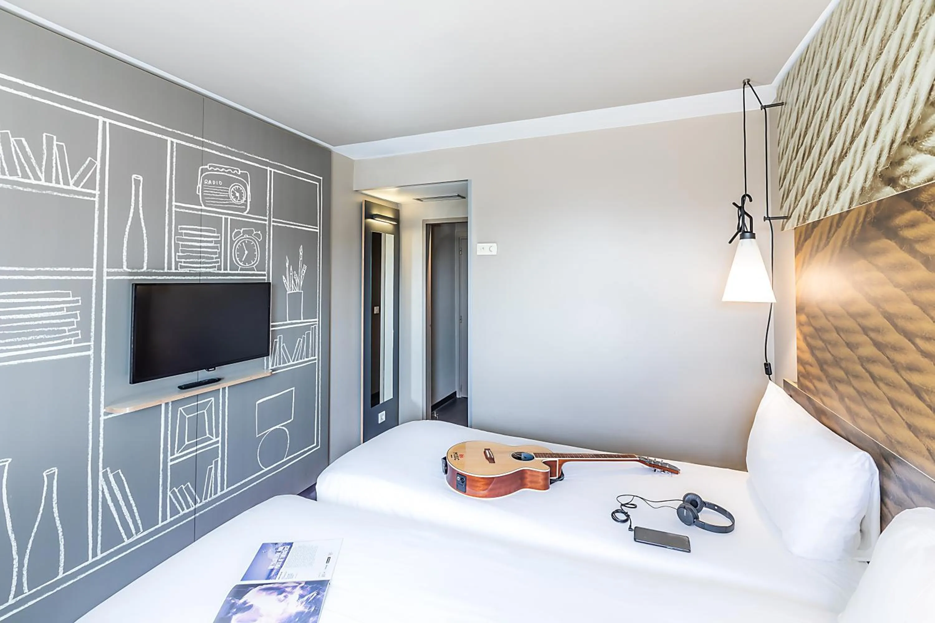 Bed in Hotel ibis Lisboa Liberdade