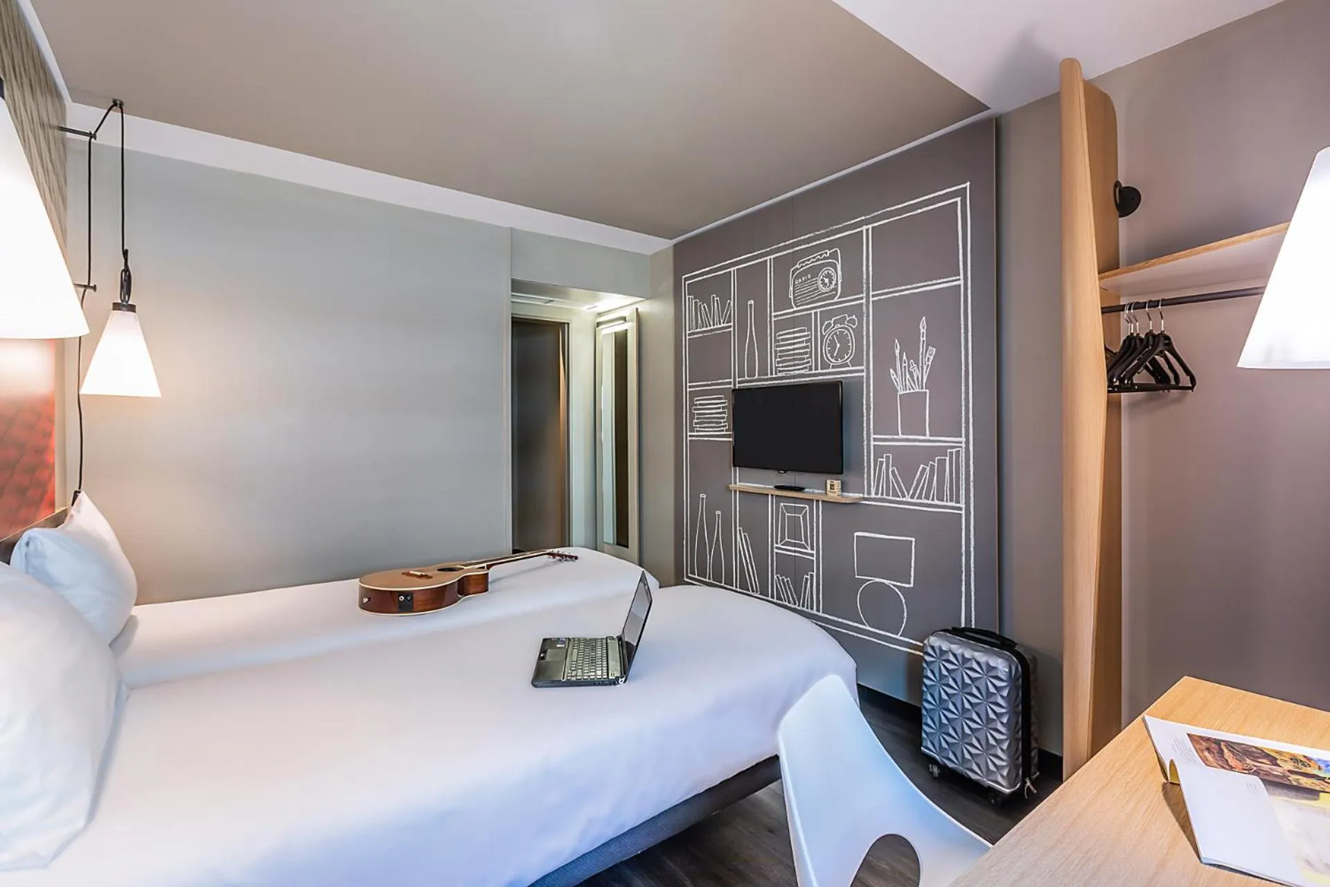 Bed in Hotel ibis Lisboa Liberdade