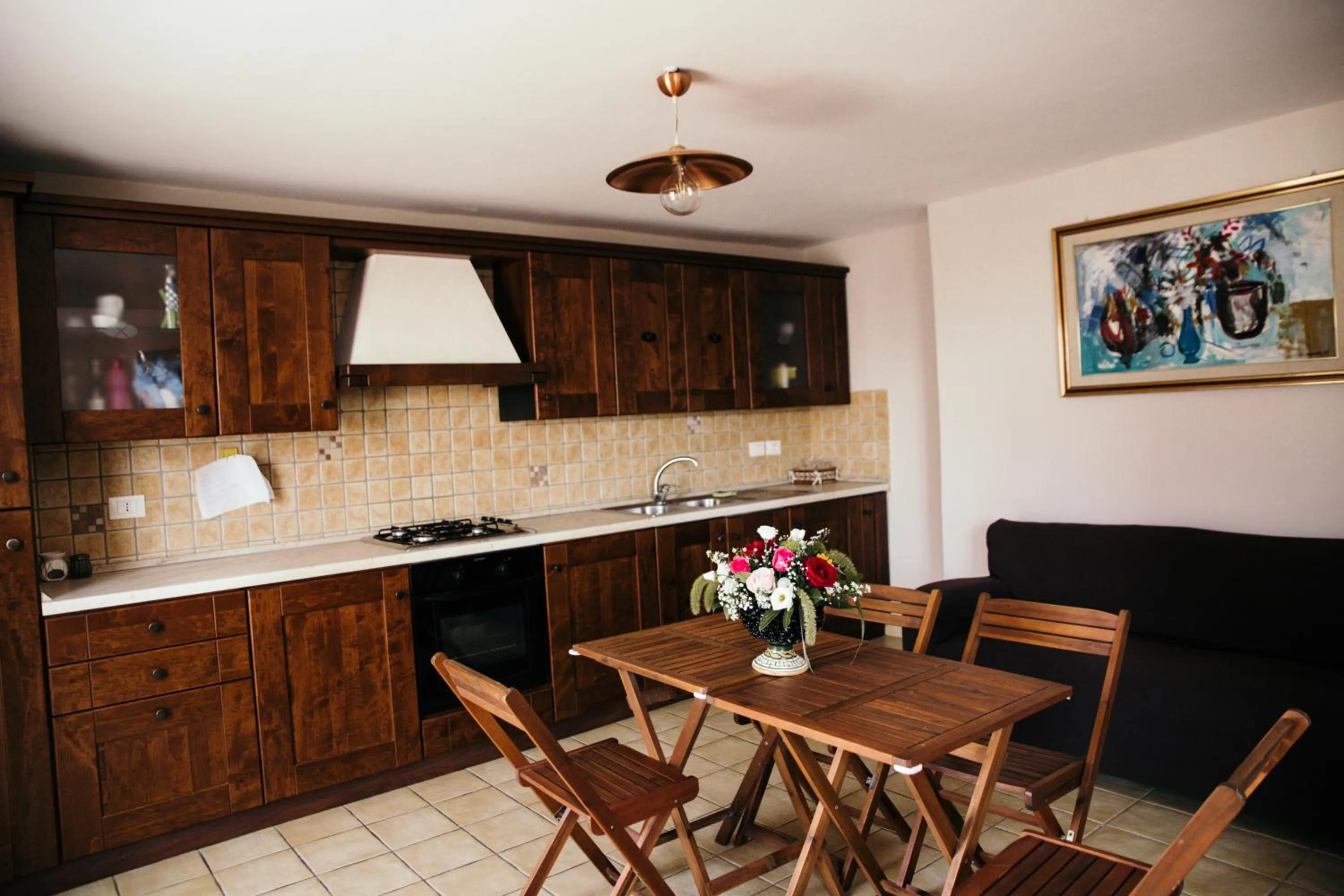 Kitchen or kitchenette in Le Antiche Colonne