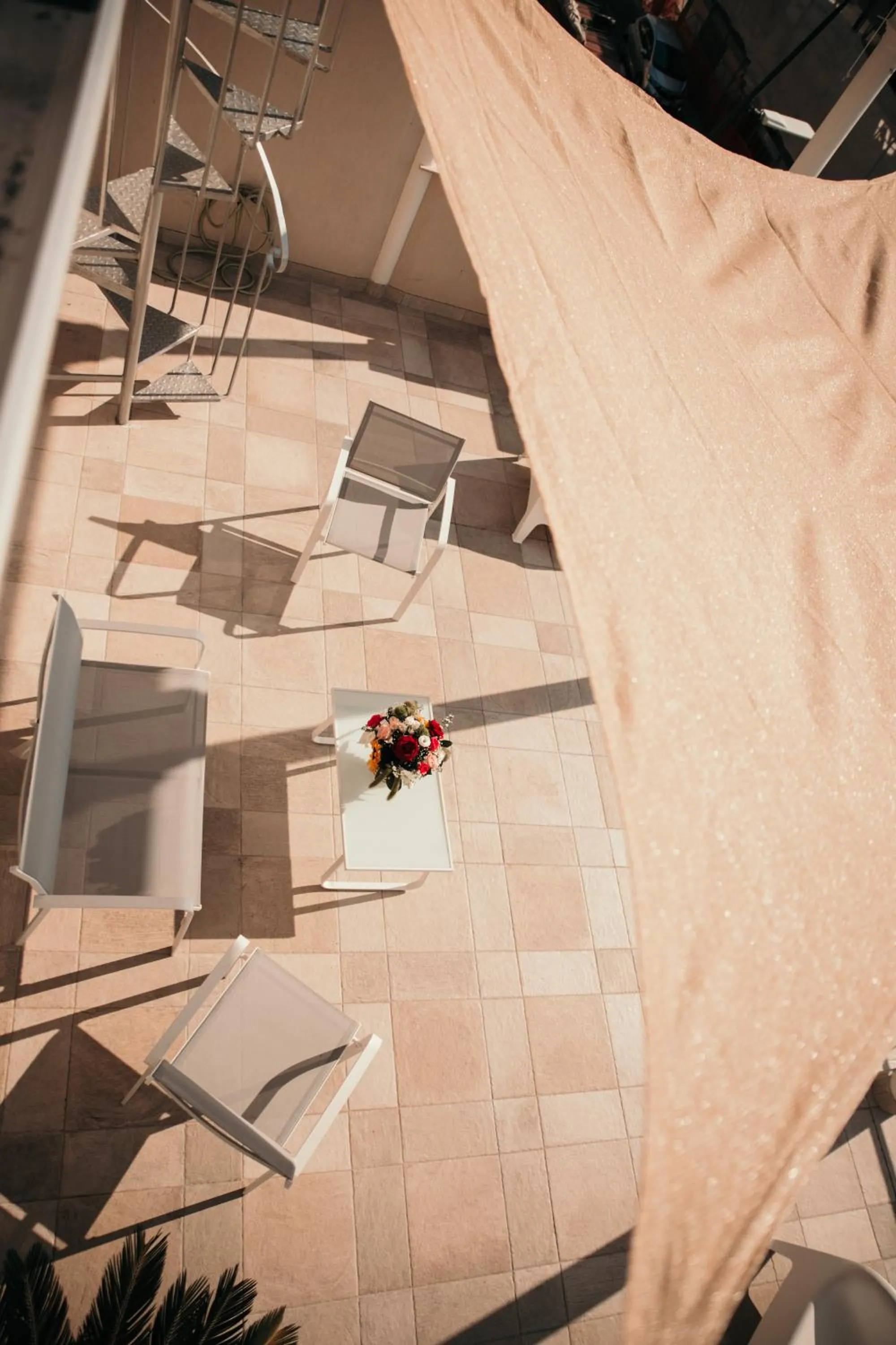 Patio in Le Antiche Colonne