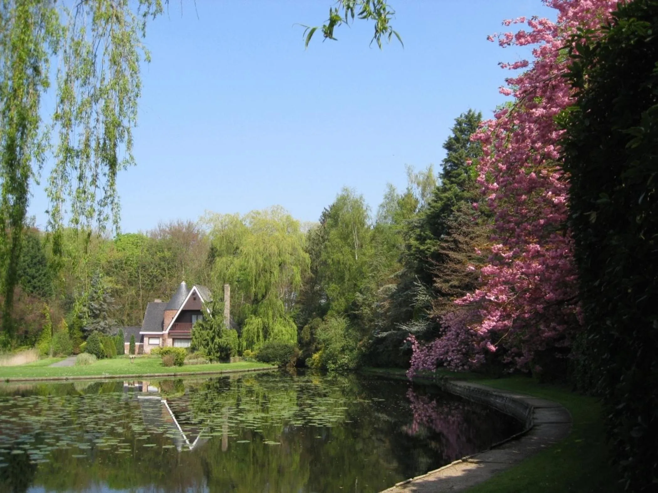 Garden in Hotel Lodewijk Van Male