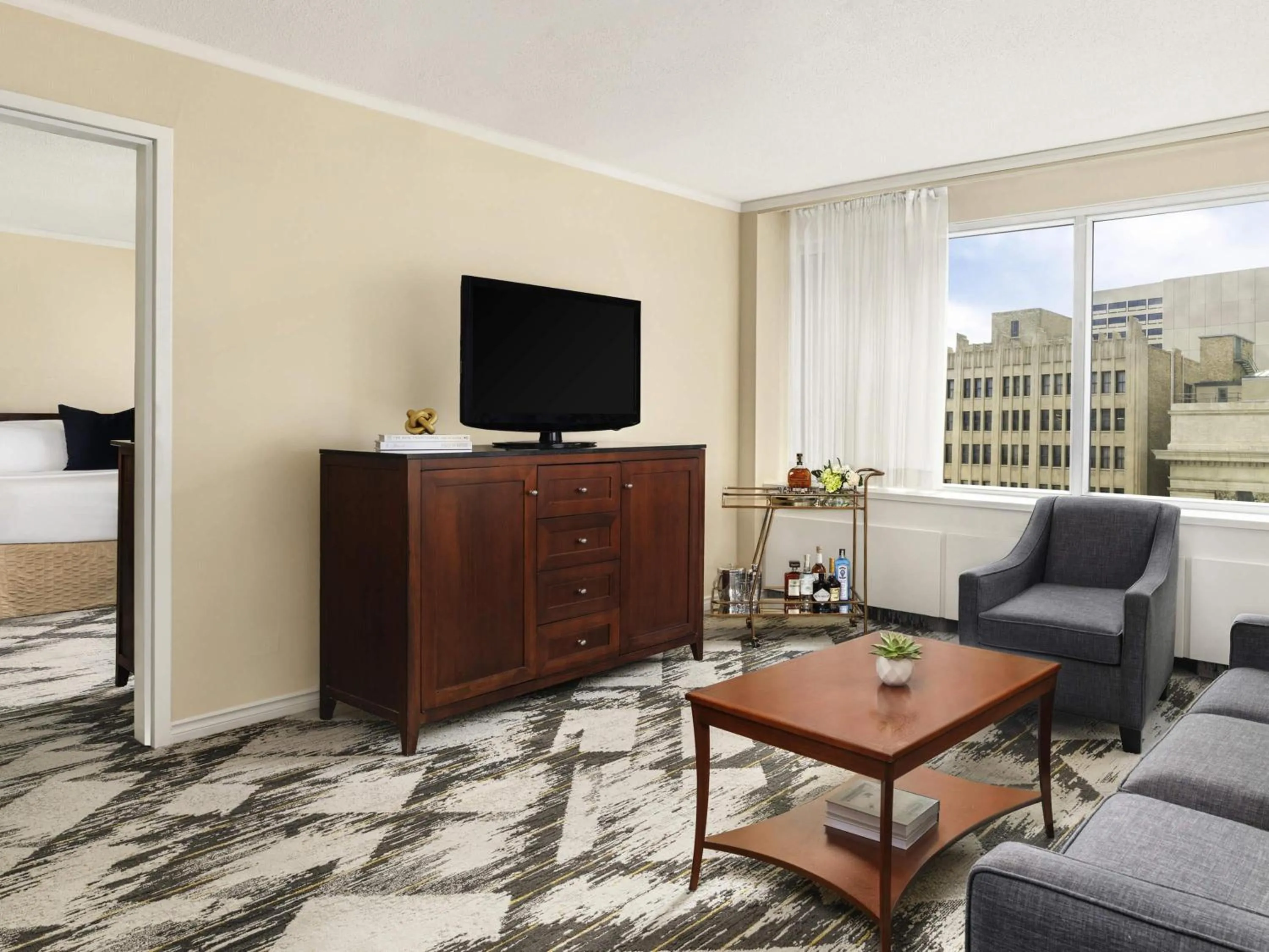 Bedroom in Fairmont Winnipeg