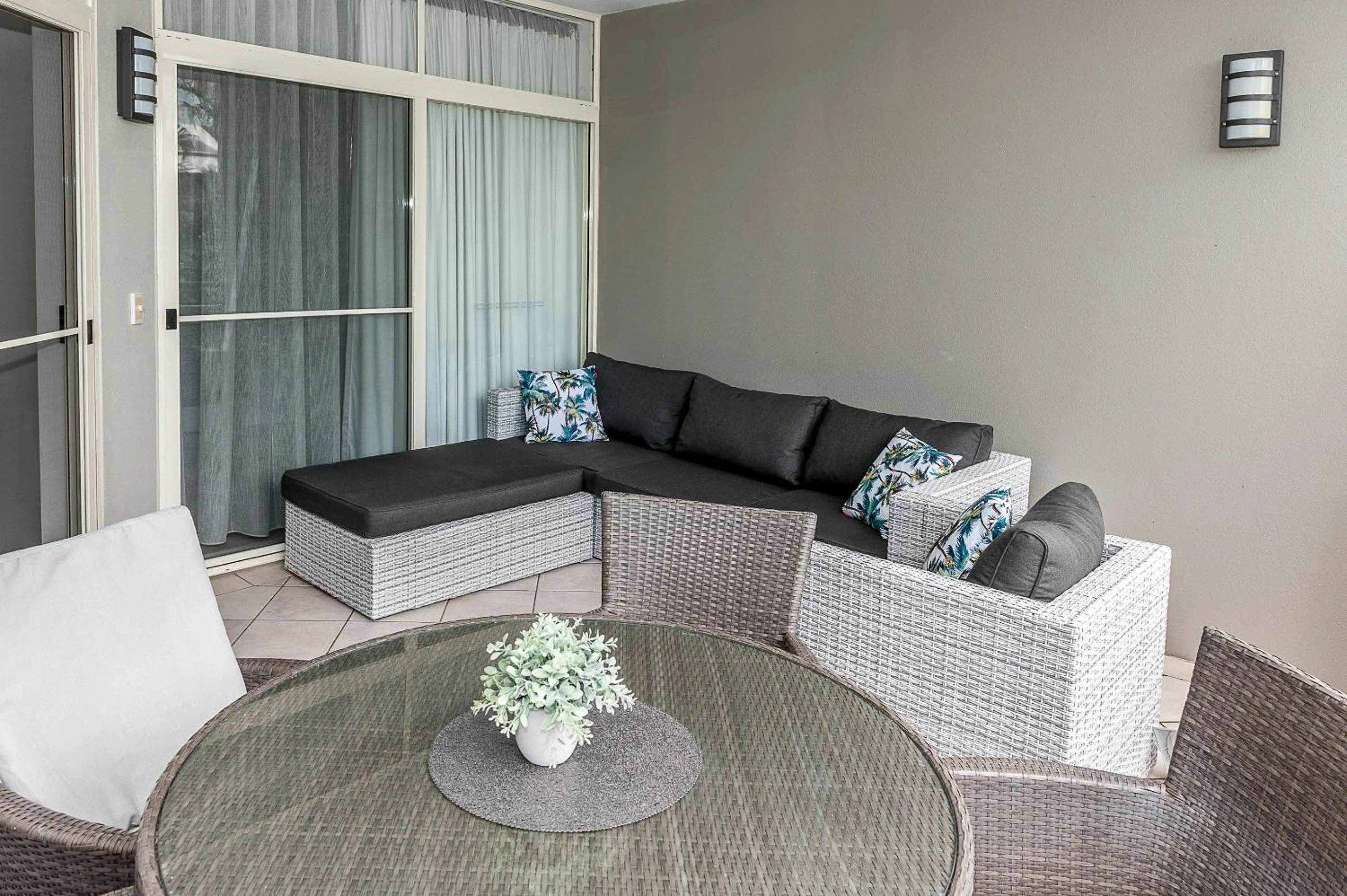 Balcony/Terrace in Oasis at Palm Cove